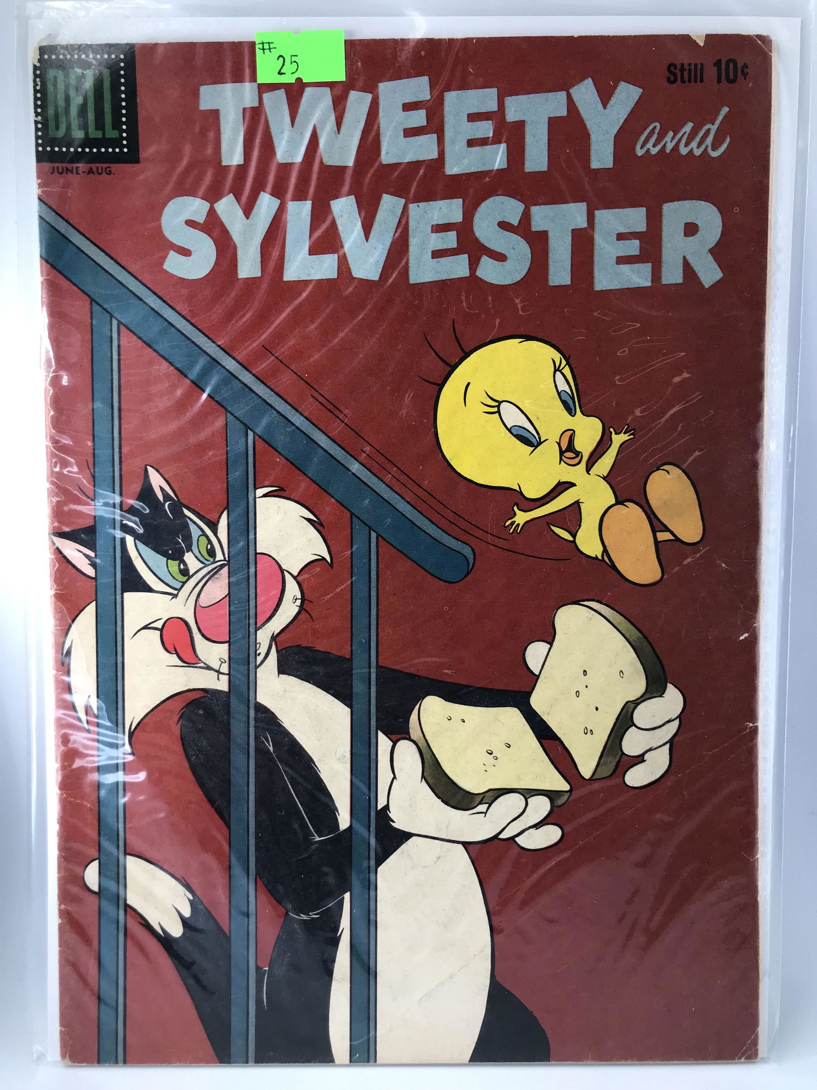 TWEETY AND SYLVESTER  #25  (DELL  COMICS) (1 of 1)