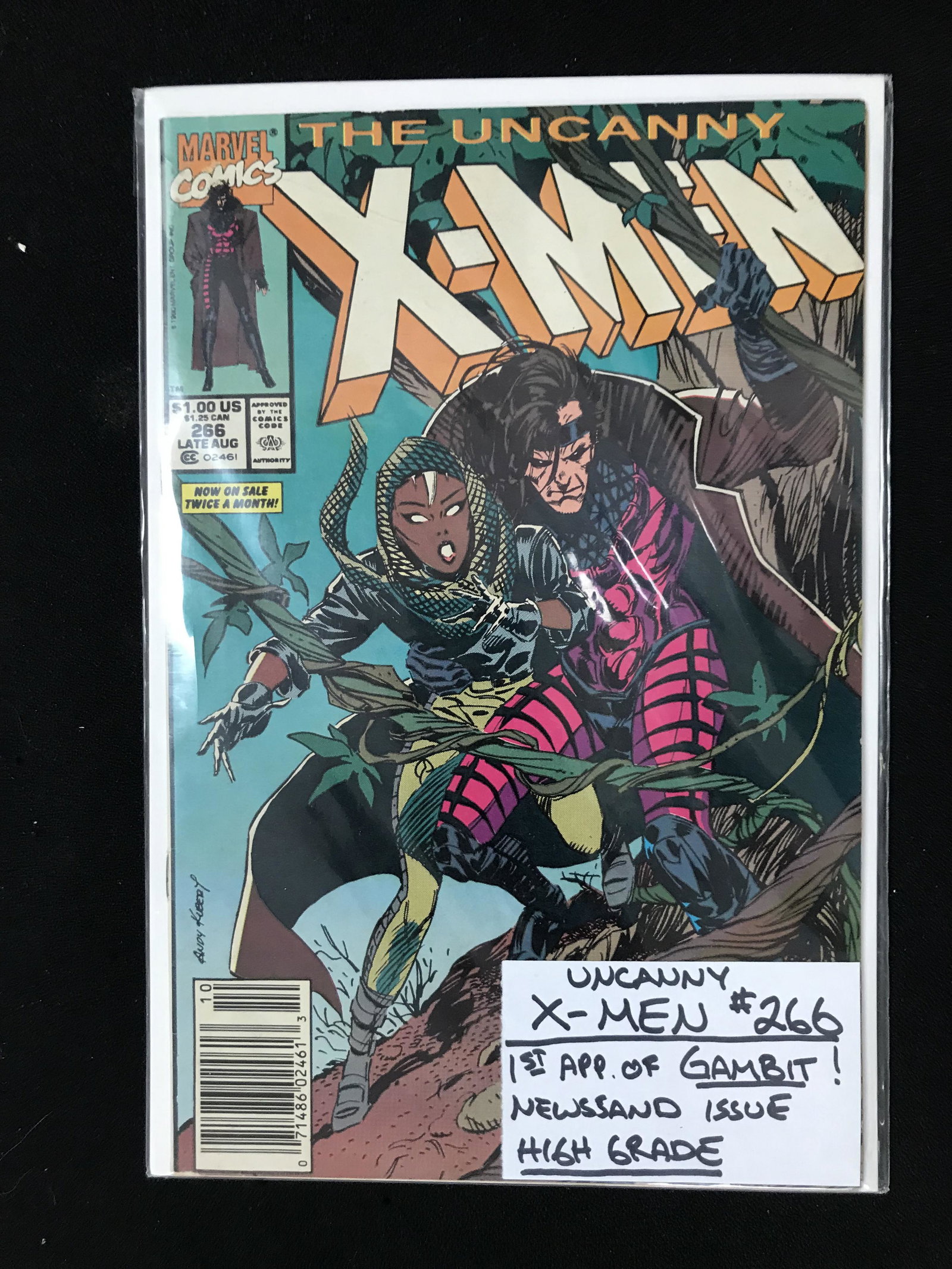 MARVEL COMICS NO. 266 THE UNCANNY X-MEN (1ST APPEARANCE OF CABLE): MARVEL COMICS NO. 266 THE UNCANNY X-MEN (1ST APPEARANCE OF CABLE)