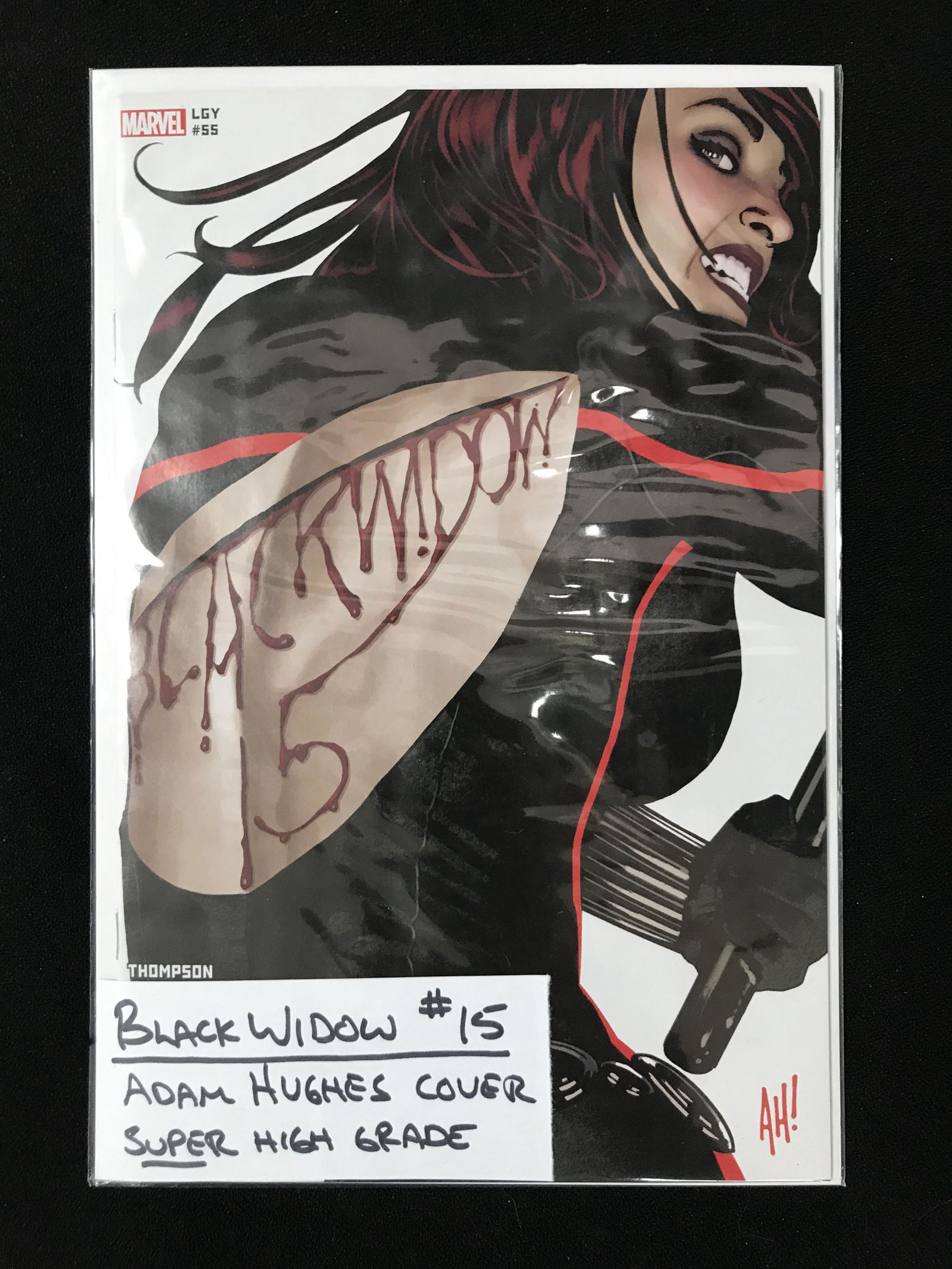 MARVEL COMICS NO.15 BLACKWIDOW (ADAM HUGHES COVER) (1 of 1)
