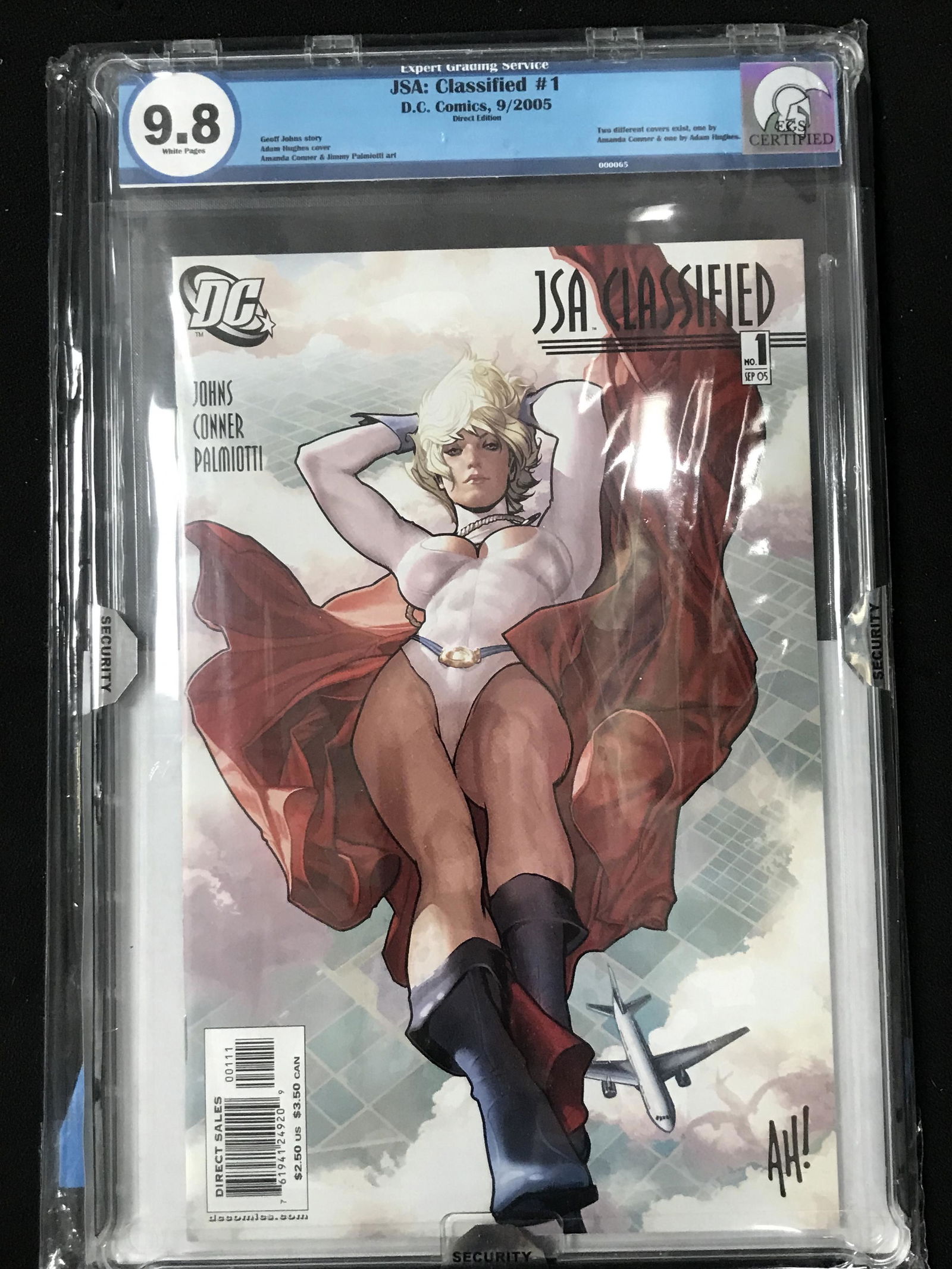 DC COMICS JSA CLASSIFIED NO. 1 (EGS 9.8) (1 of 2)