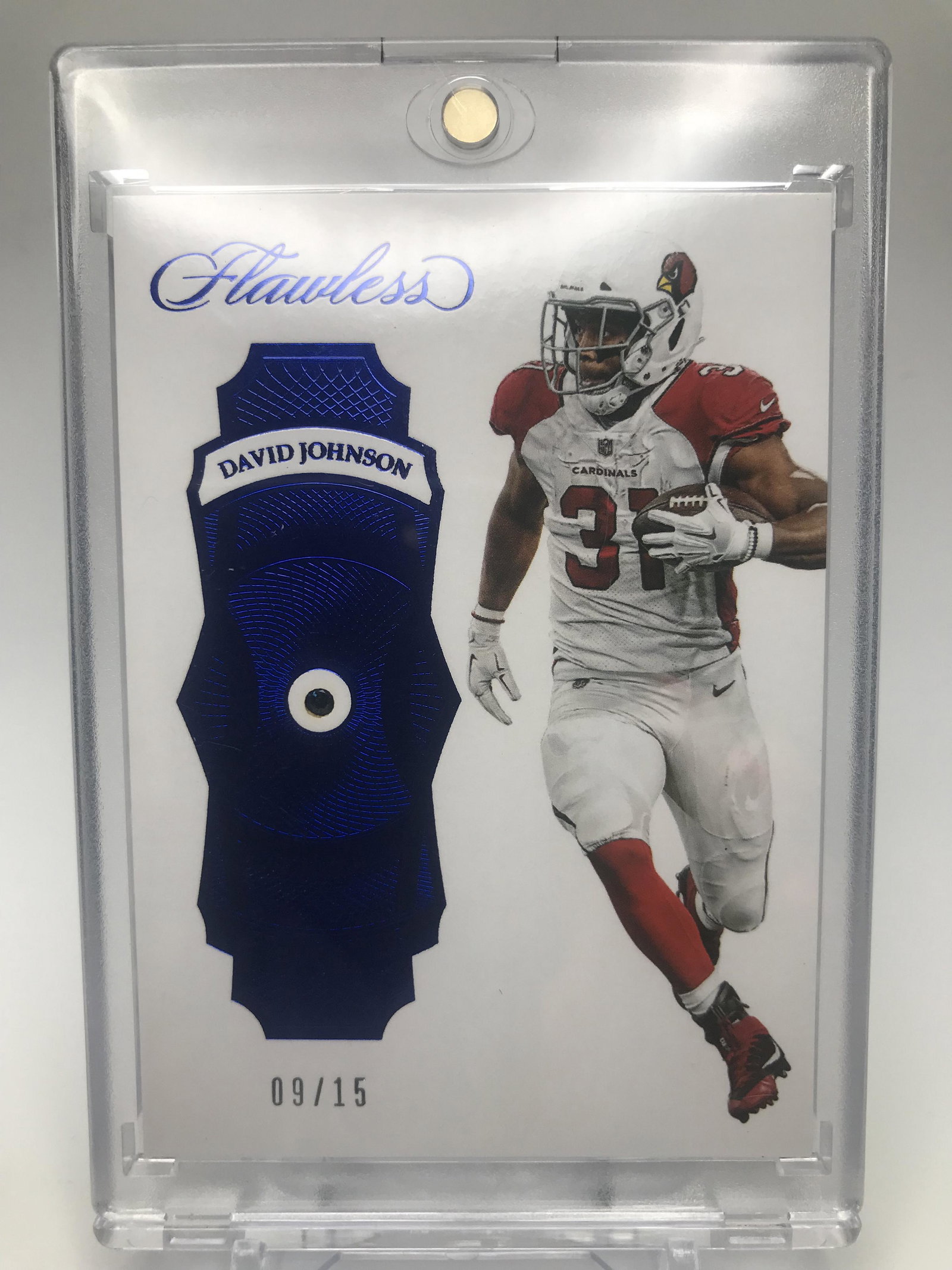 2017 PANINI FLAWLESS DAVID JOHNSON NO. 2 09/15: 2017 PANINI FLAWLESS DAVID JOHNSON NO. 2 09/15