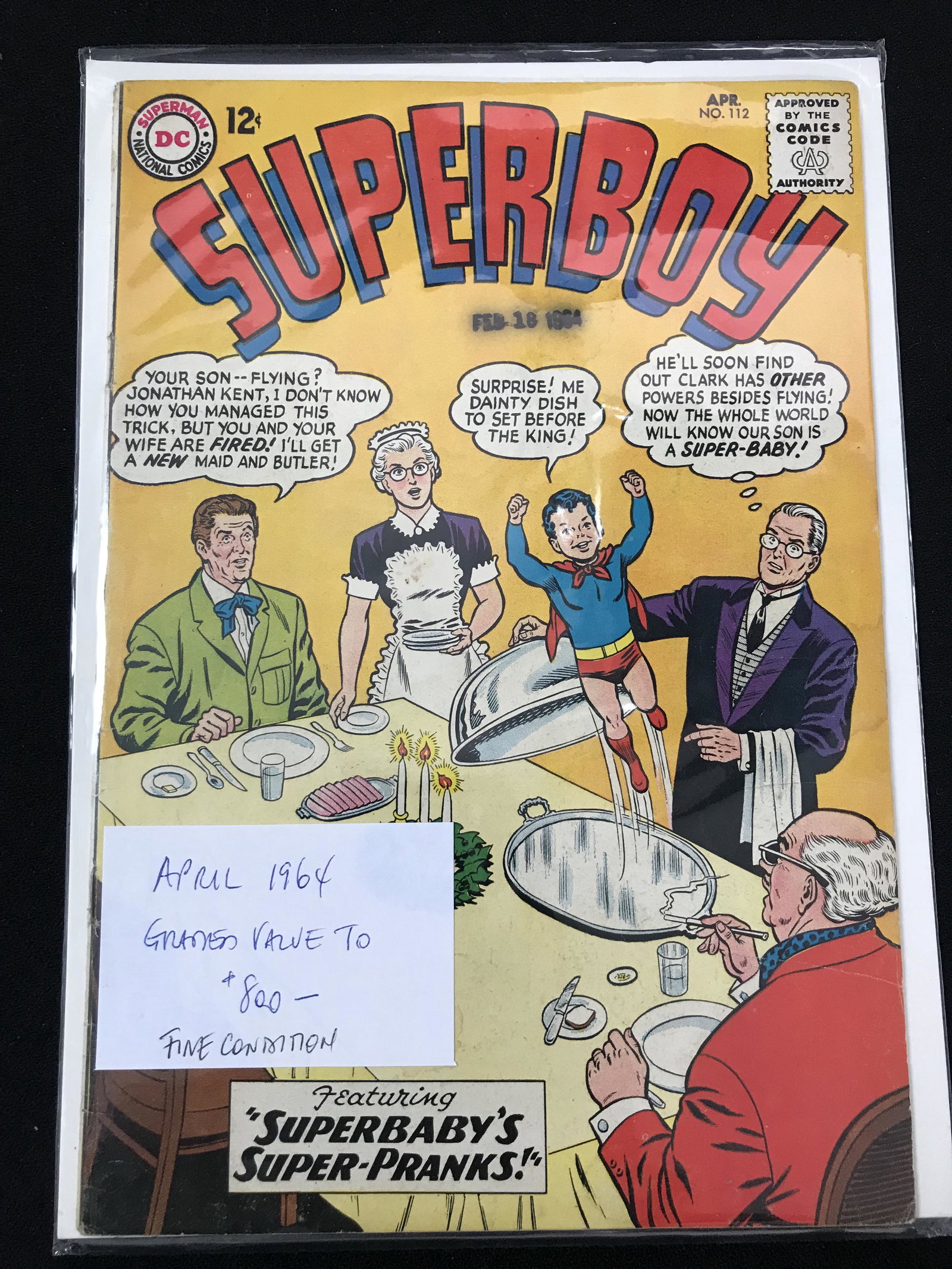 SUPERBOY #112   (DC COMICS) (1 of 1)