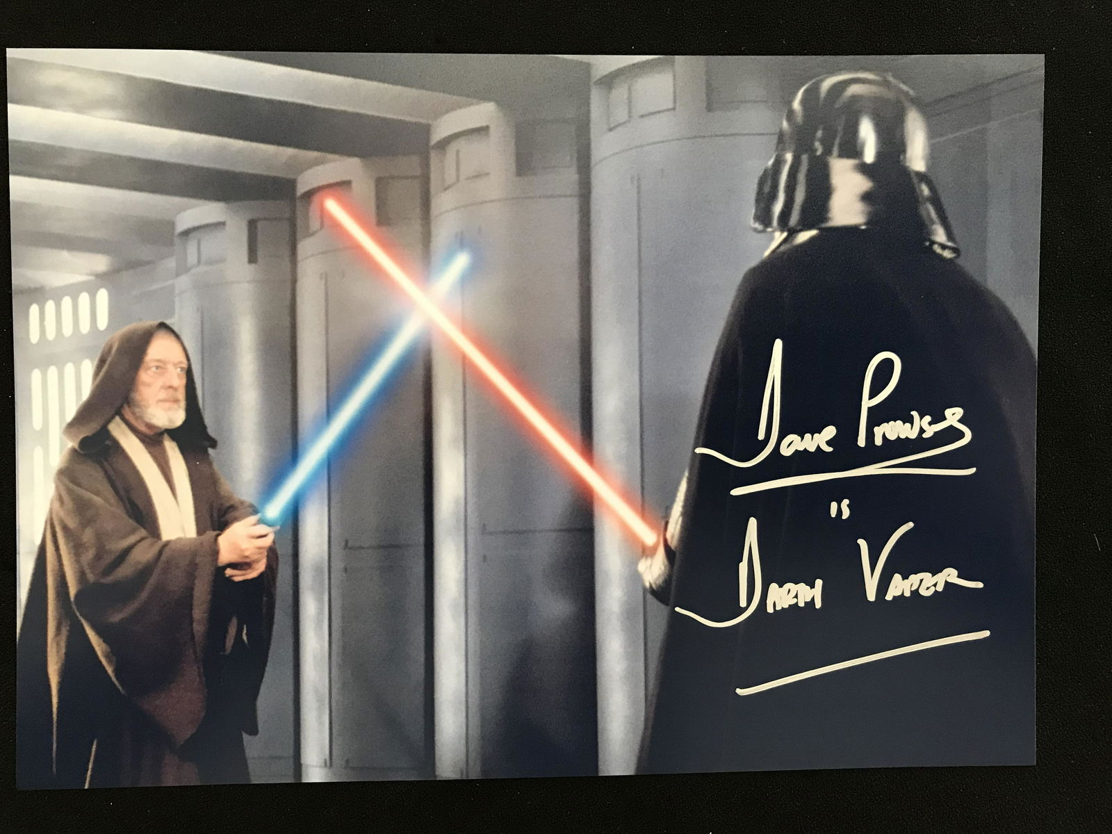 DAVID PROWSE SIGNED STAR WARS 8 X 10 (RA COA) (1 of 2)