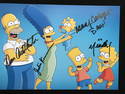 THE SIMPSONS CAST SIGNED 8X 10 (RA COA)