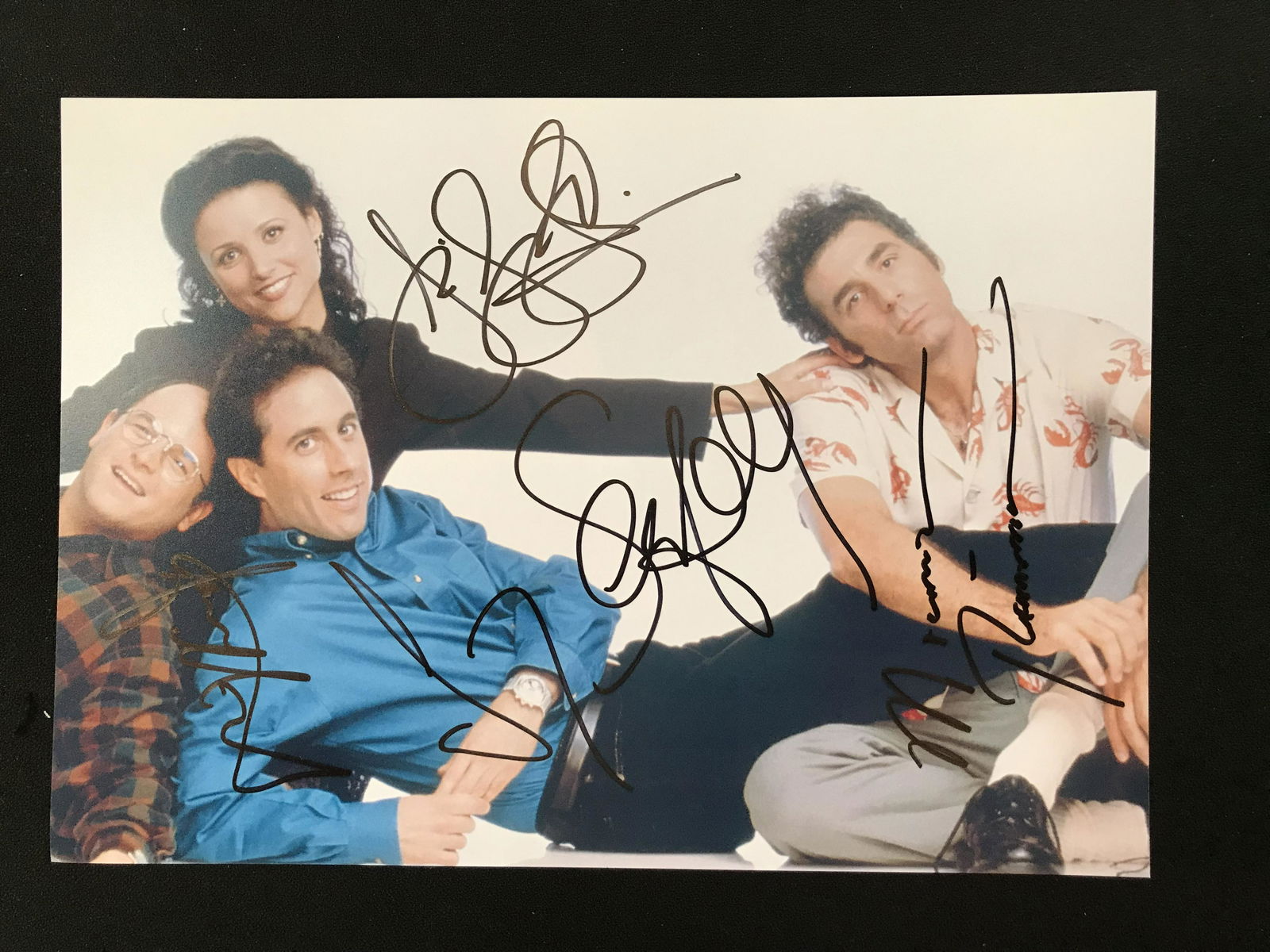 SEINFELD CAST SIGNED 8 X10 (RA COA) (1 of 2)
