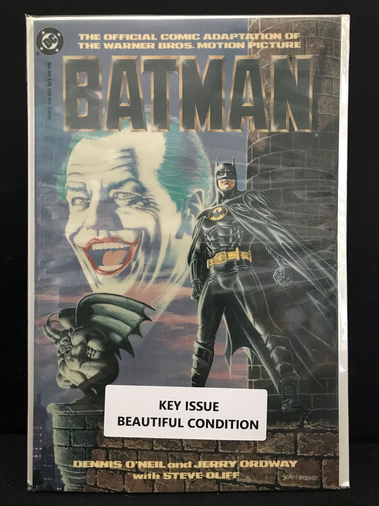 BATMAN THE OFFICIAL COMIC ADAPTATION OF THE WARNER BROS. MOTION PICTURE KEY ISSUE (DC COMICS) (1 of 1)