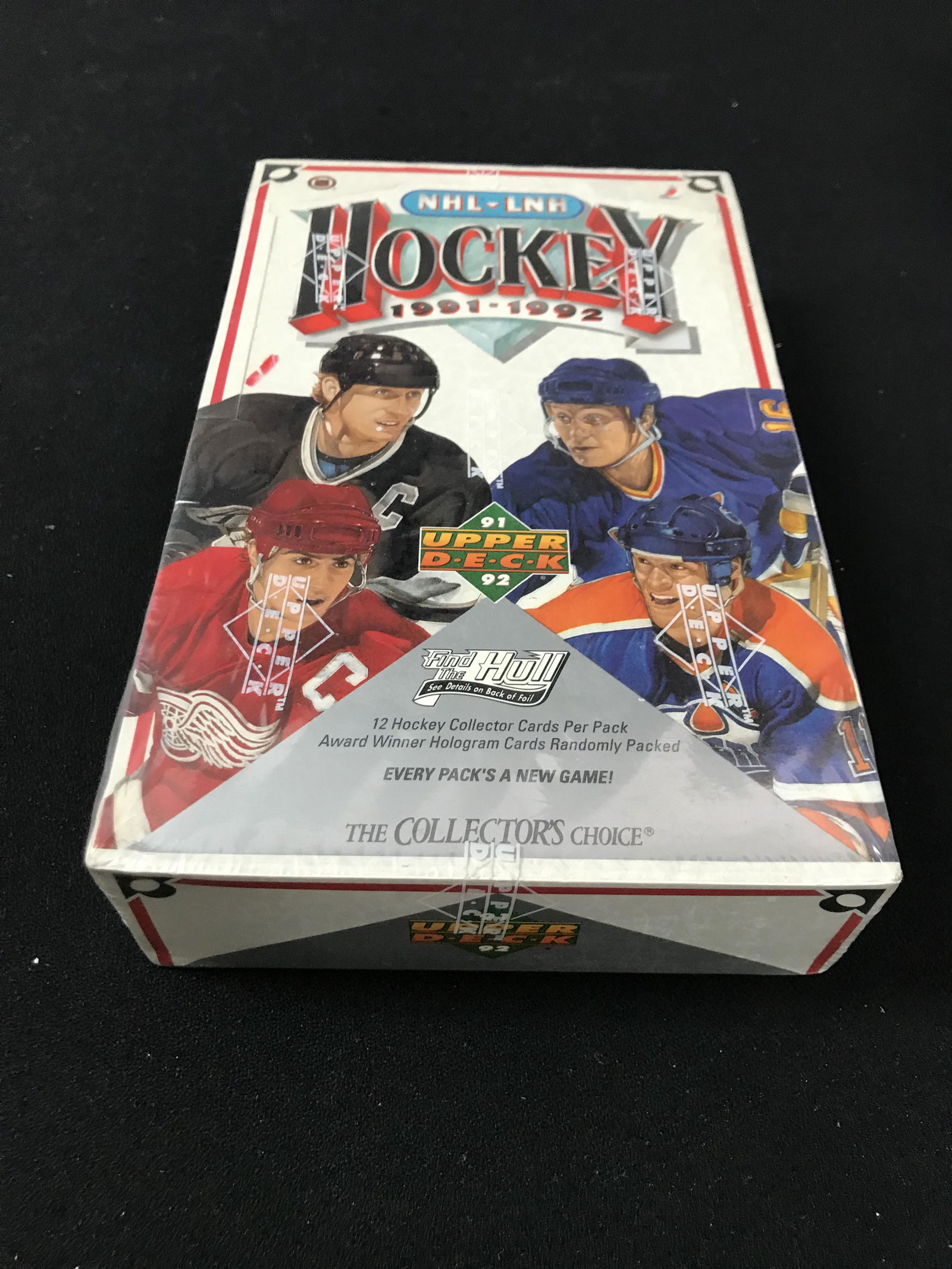 1991-92 UPPER DECK HOCKEY SEALED BOX (1 of 1)