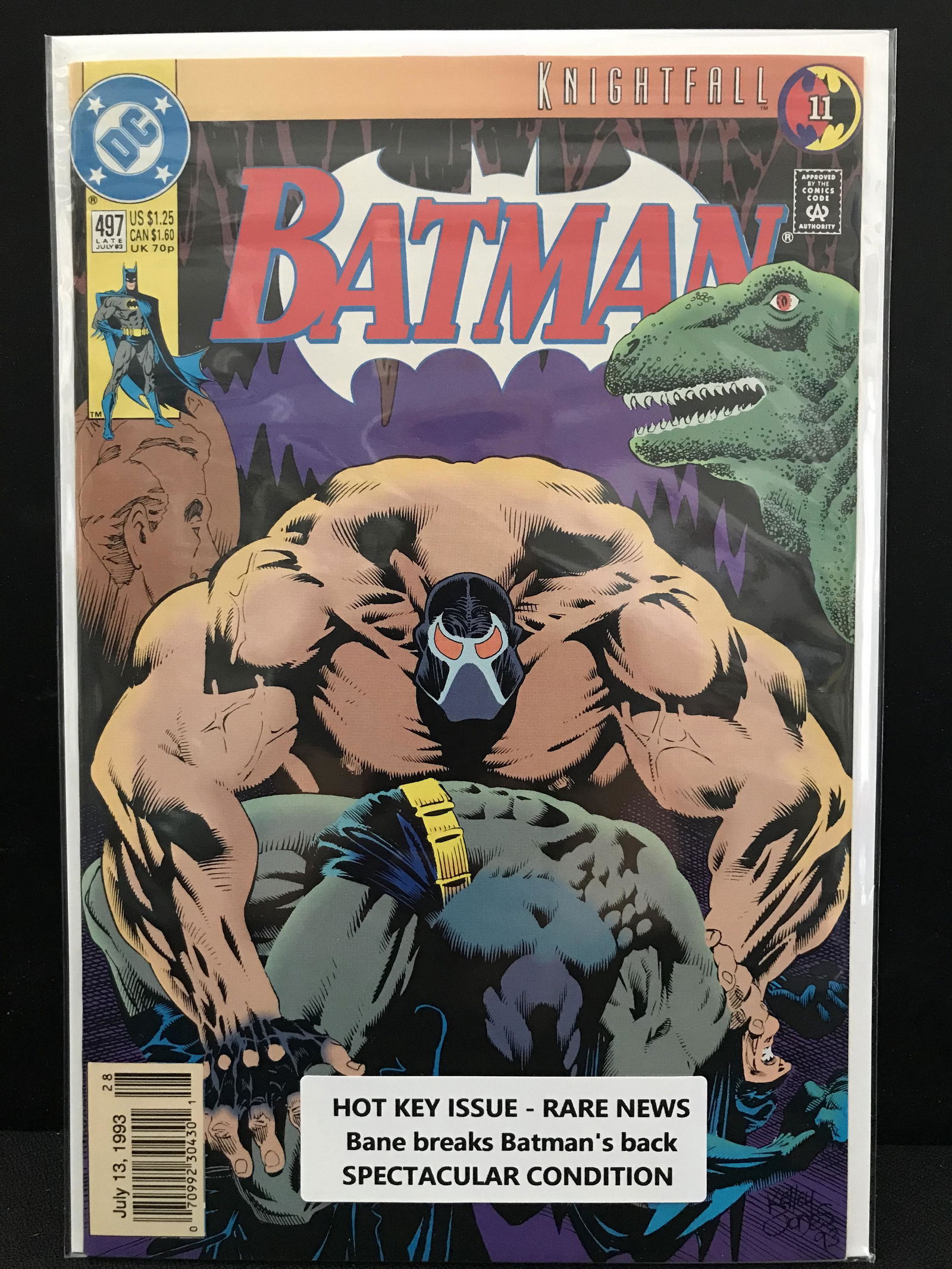 BATMAN #497 HOT KEY ISSUE (DC COMICS) (1 of 1)