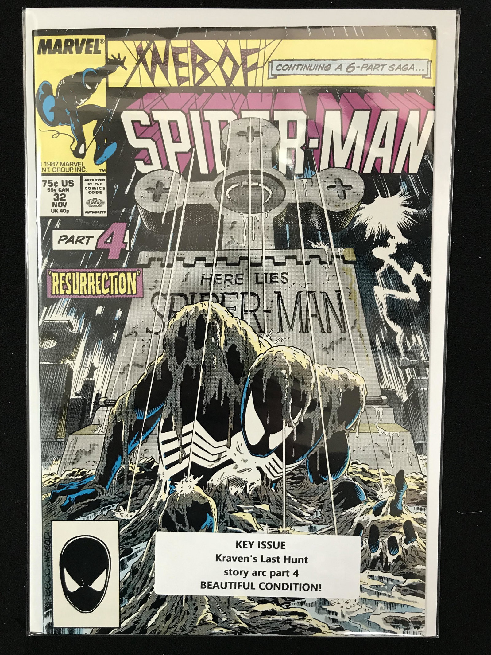 WEB OF SPIDER-MAN #32  (MARVEL COMICS) (1 of 1)