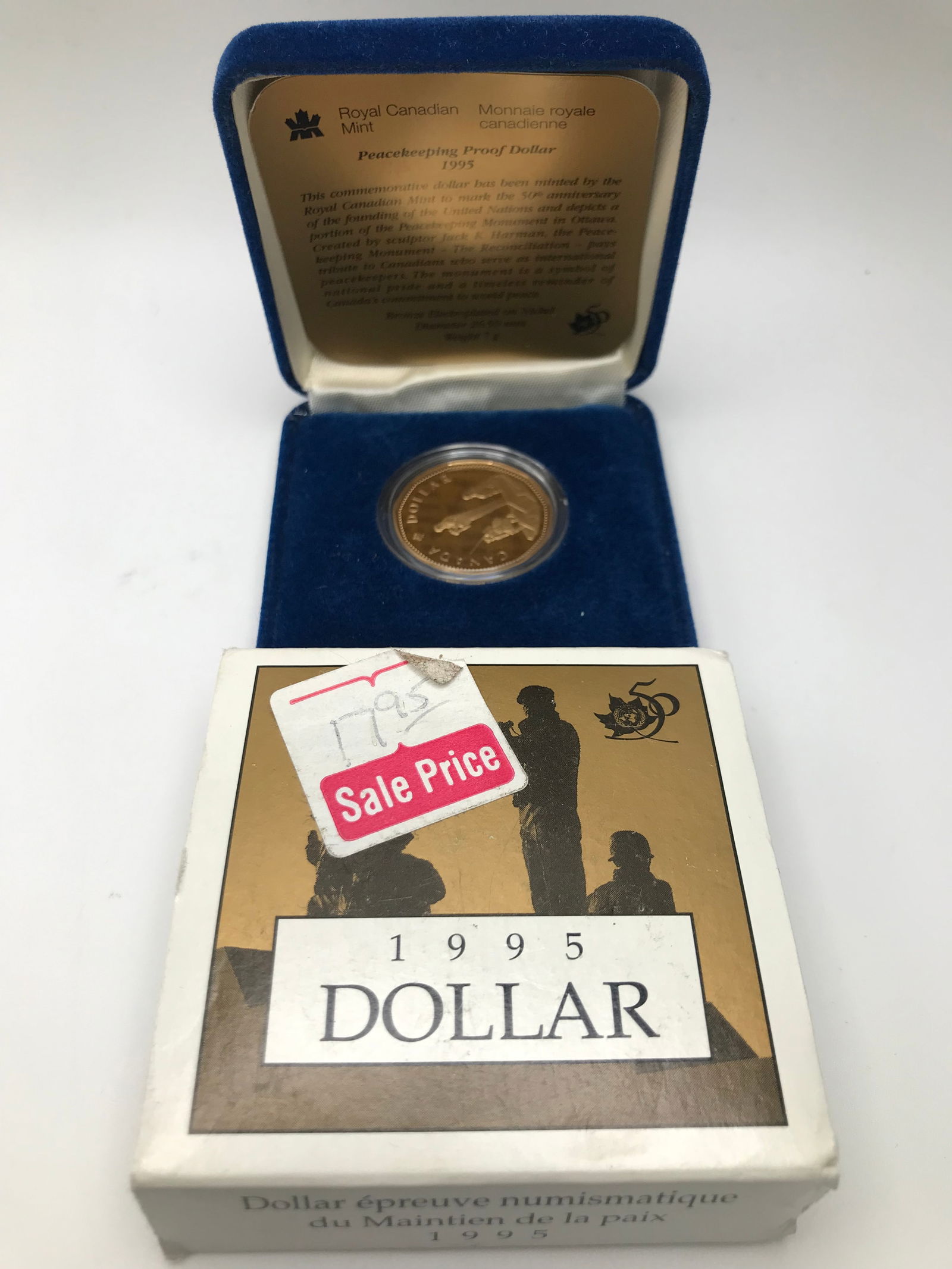 1995  $1 CANADIAN PROOF DOLLAR (1 of 1)