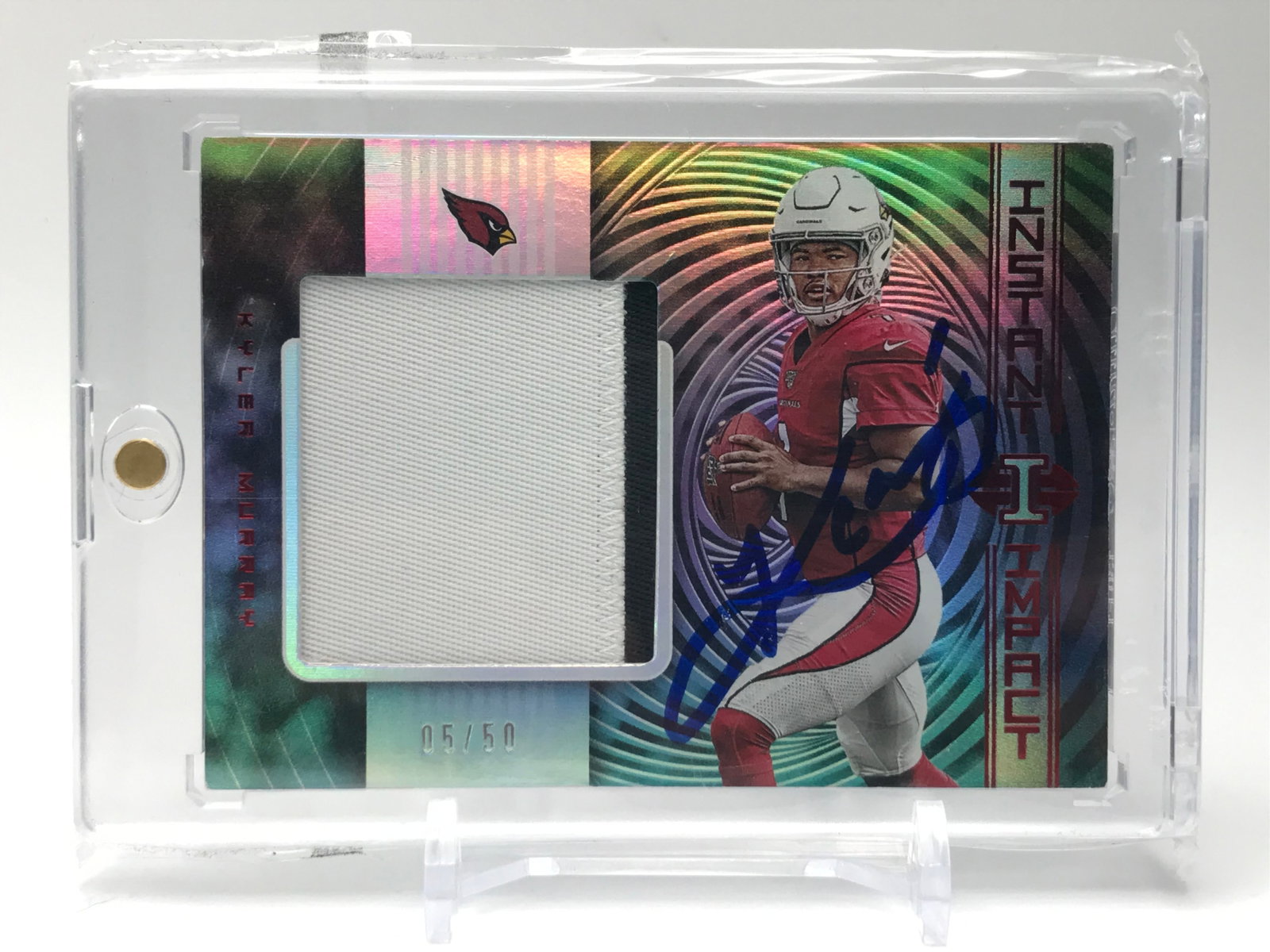 2019 PANINI ILLUSIONS KYLER MURRAY SIGNED ROOKIE CARD 5/50: Prices are in Canadian dollars