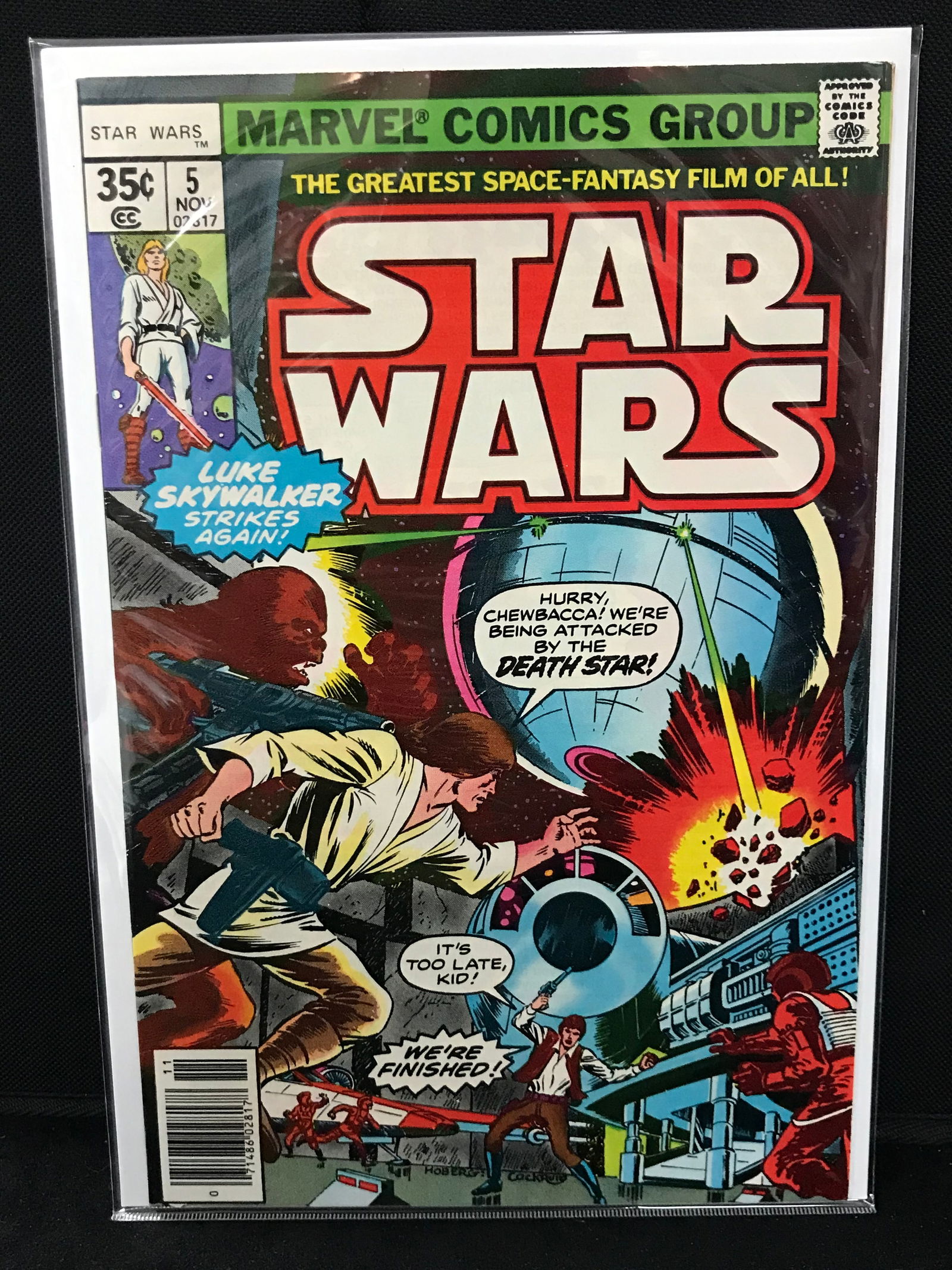STAR WARS #5   (MARVEL COMICS) (1 of 1)