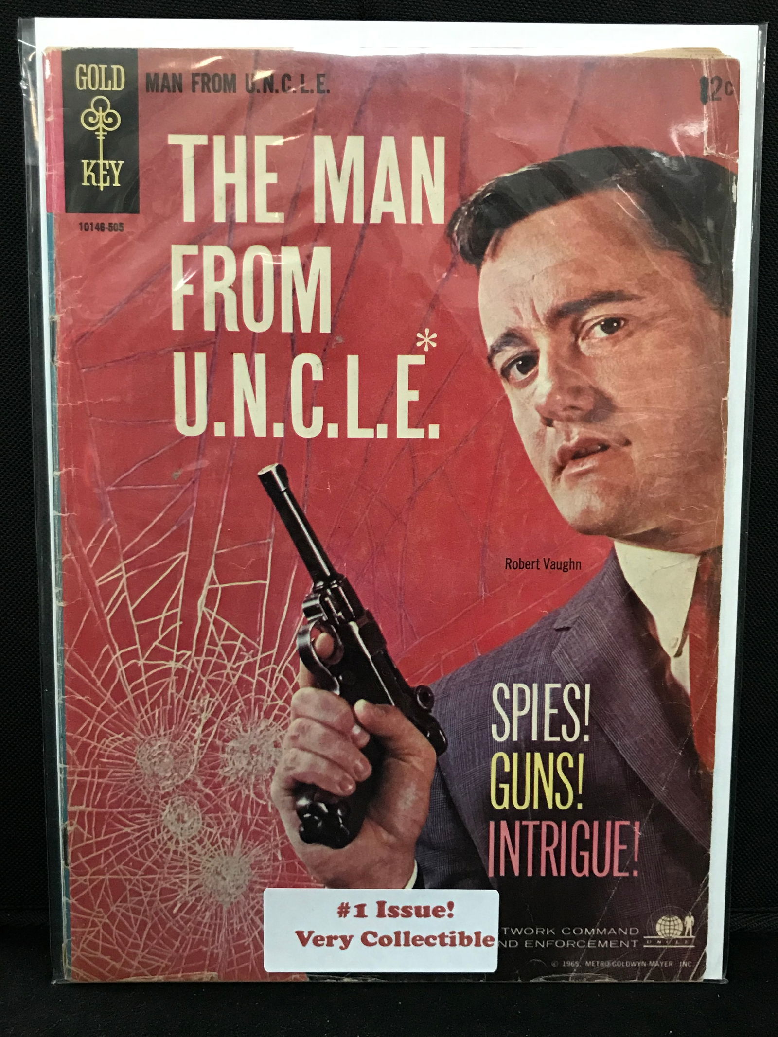 THE MAN FROM U.N.C.L.E. #1  KEY ISSUE  (GOLD KEY COMICS) (1 of 1)
