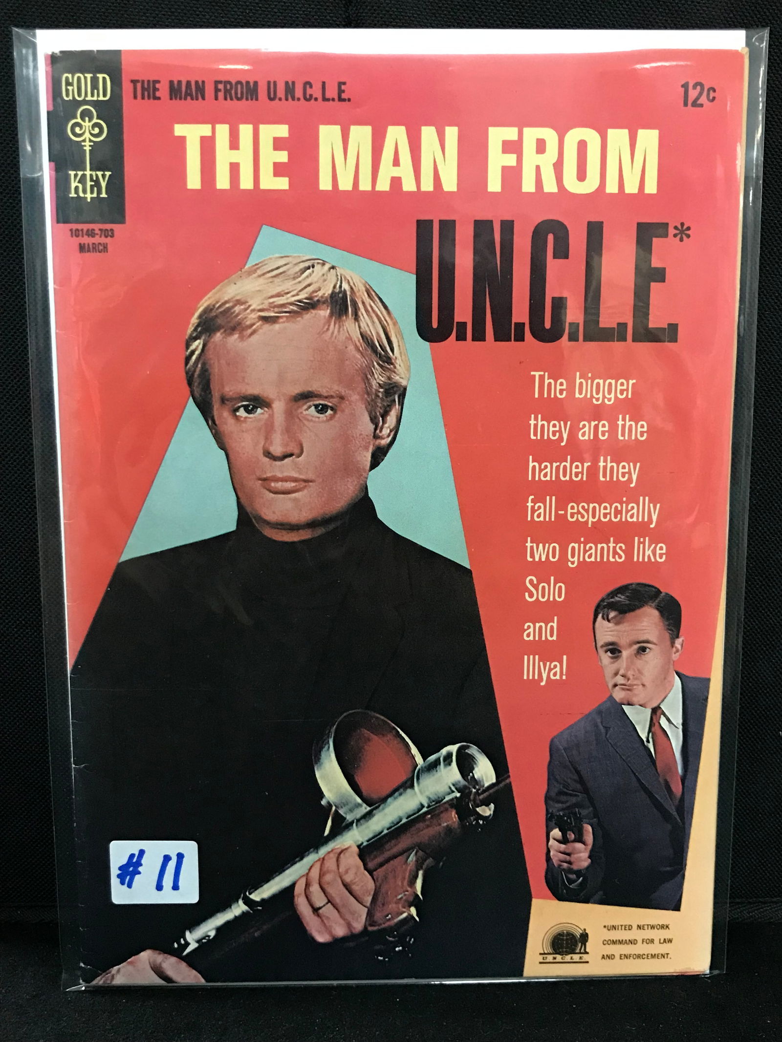 THE MAN FROM U.N.C.L.E. #11   (GOLD KEY COMICS) (1 of 1)