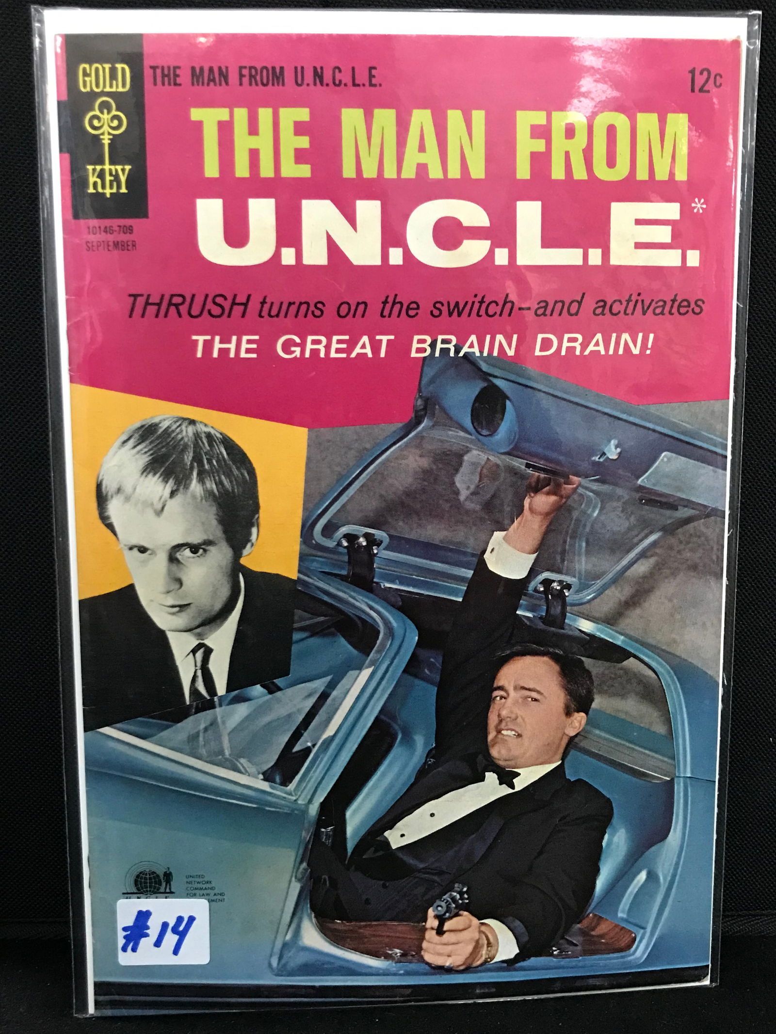 THE MAN FROM U.N.C.L.E. #14   (GOLD KEY COMICS) (1 of 1)