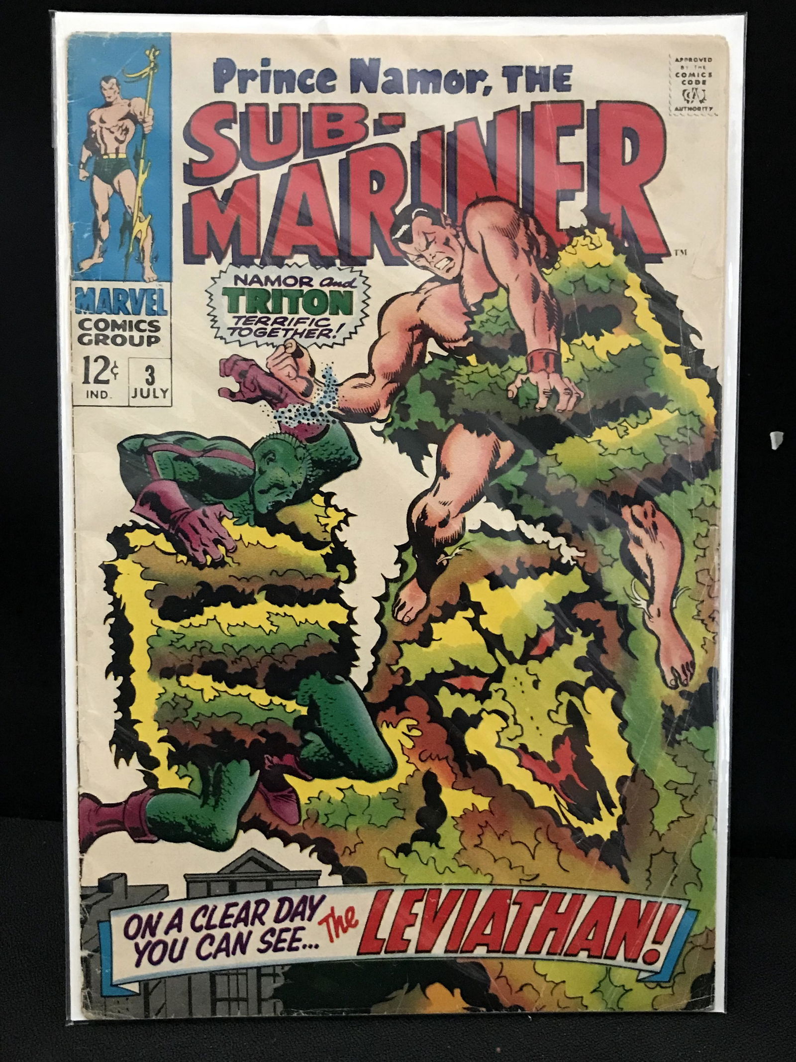 MARVEL COMICS SUB-MARINER NO. 3 (1 of 1)