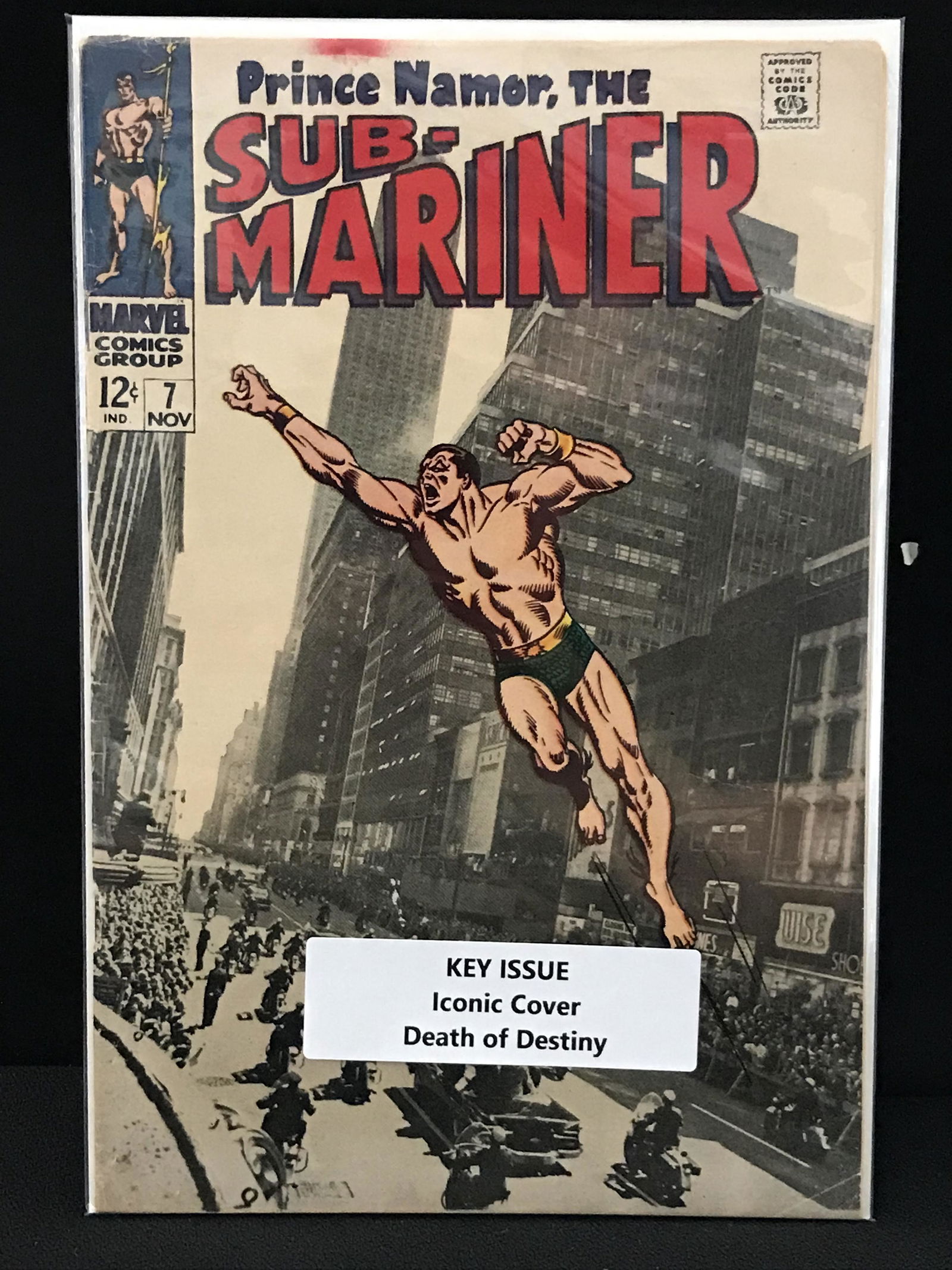 MARVEL COMICS SUB-MARINER NO. 7 (ICONIC COVER) (1 of 1)