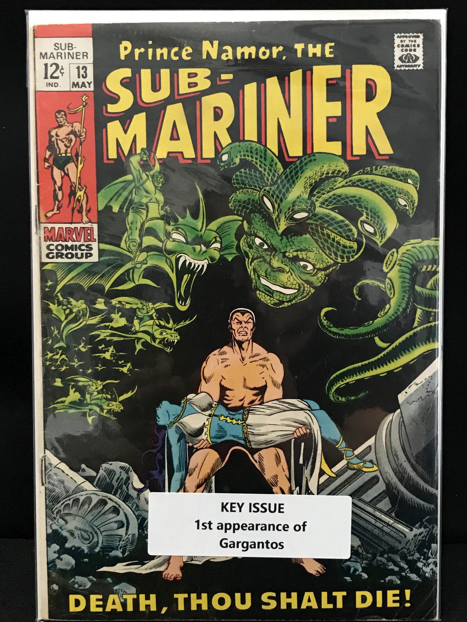 MARVEL COMICS SUB-MARINER NO. 13 (1ST APP GARGANTOS) (1 of 1)