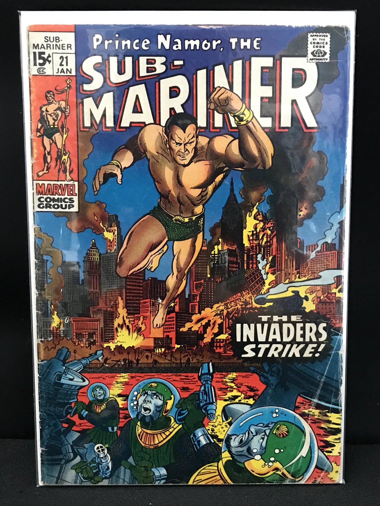 MARVEL COMICS SUB-MARINER NO. 21 (1 of 1)