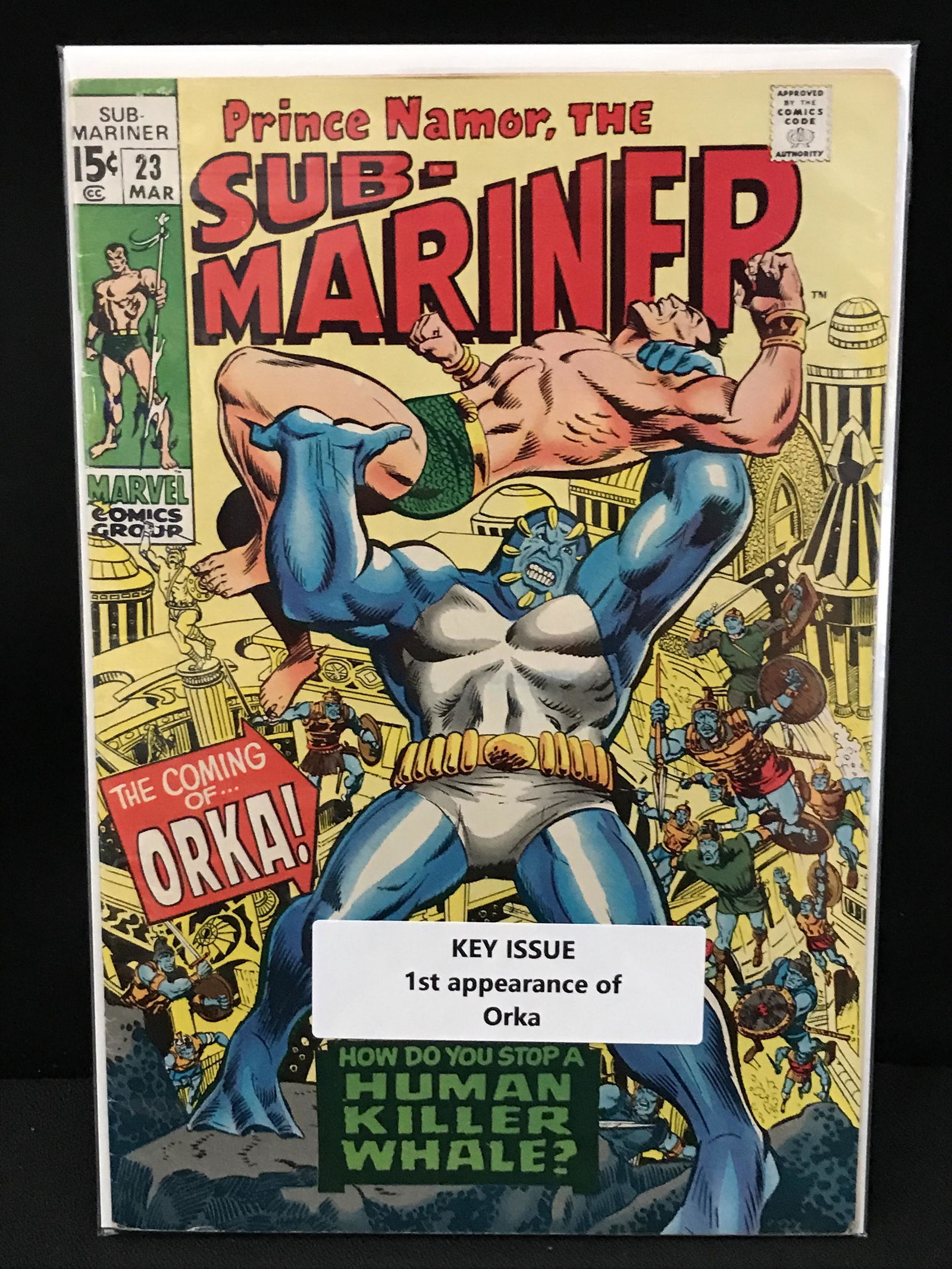 MARVEL COMICS SUB-MARINER NO. 23 (1 of 1)