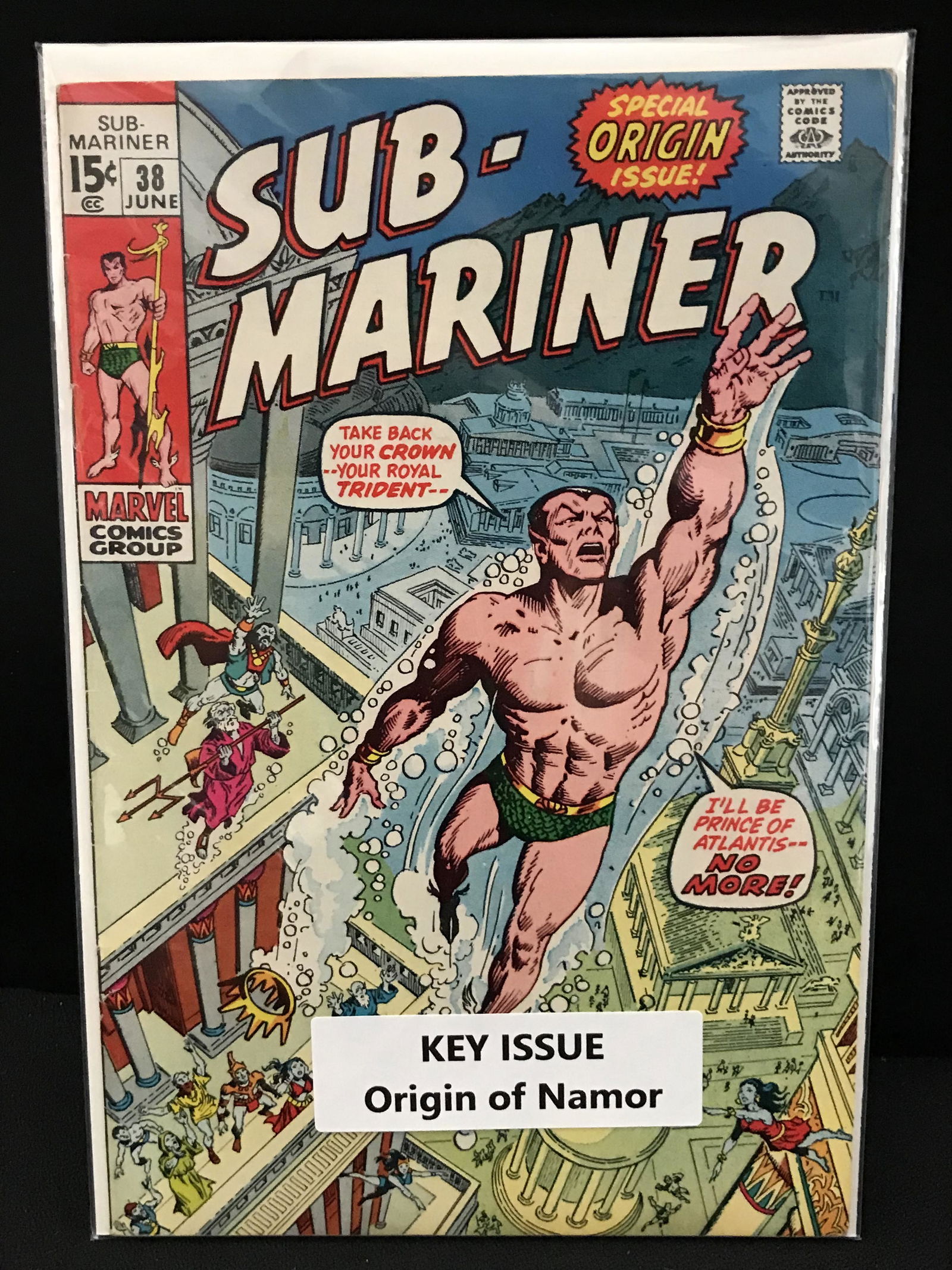 MARVEL COMICS SUB-MARINER NO. 38 (1 of 1)
