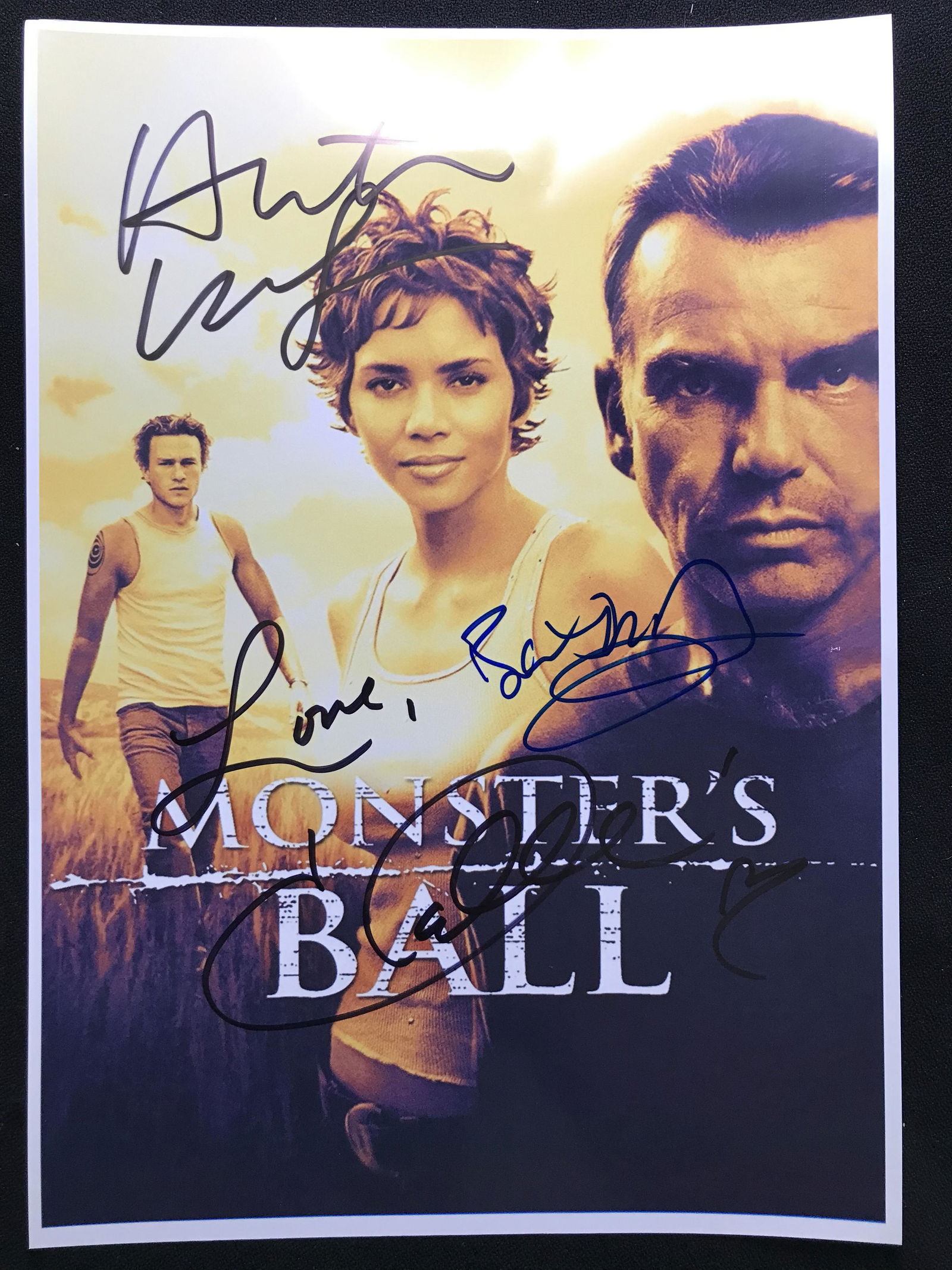 MULTI SIGNED MONSTER'S BALL MOVIE 8X10 (RA COA)\ (1 of 2)
