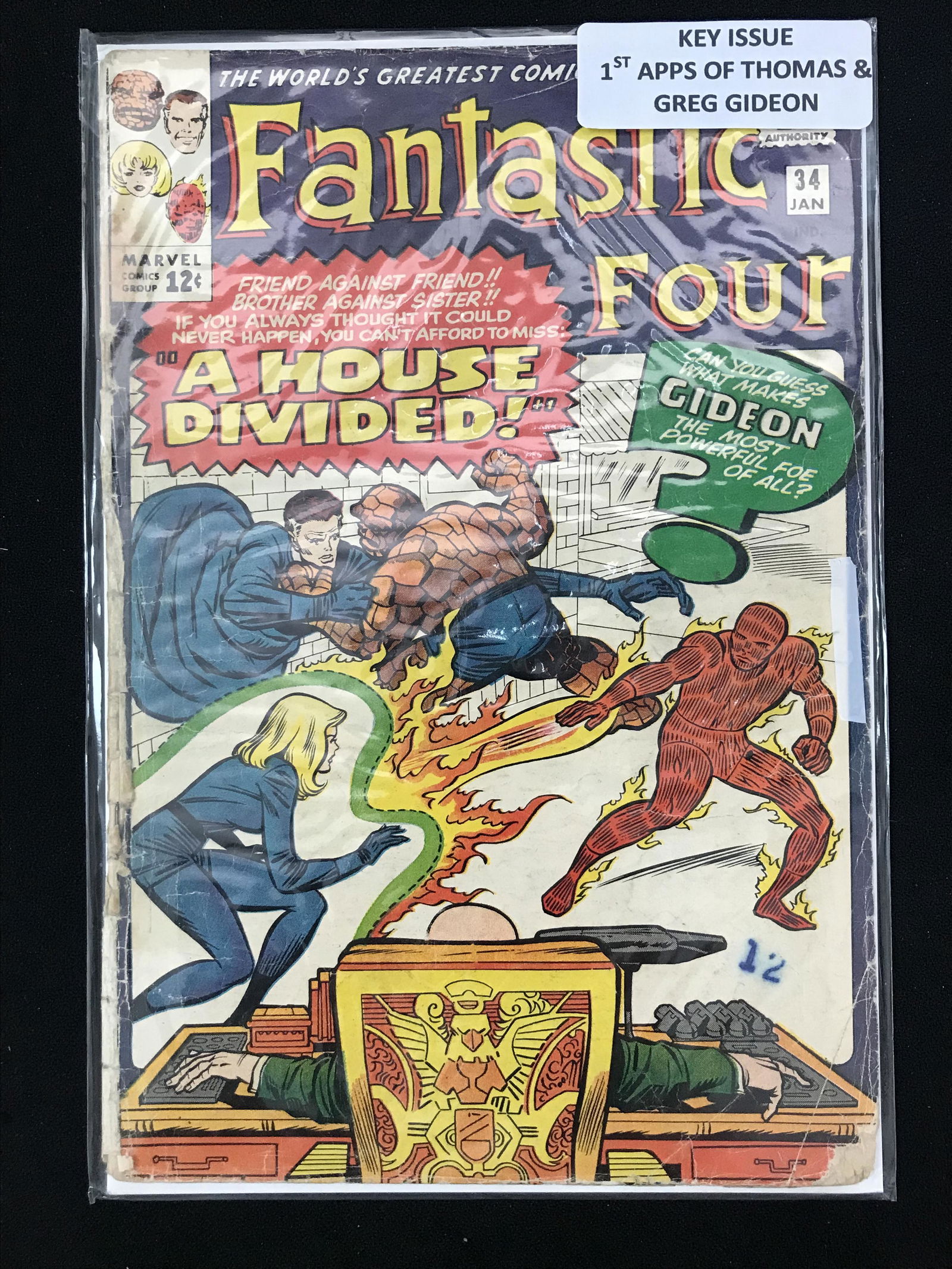 MARVEL COMICS FANTASTIC FOUR NO. 34 (1 of 1)