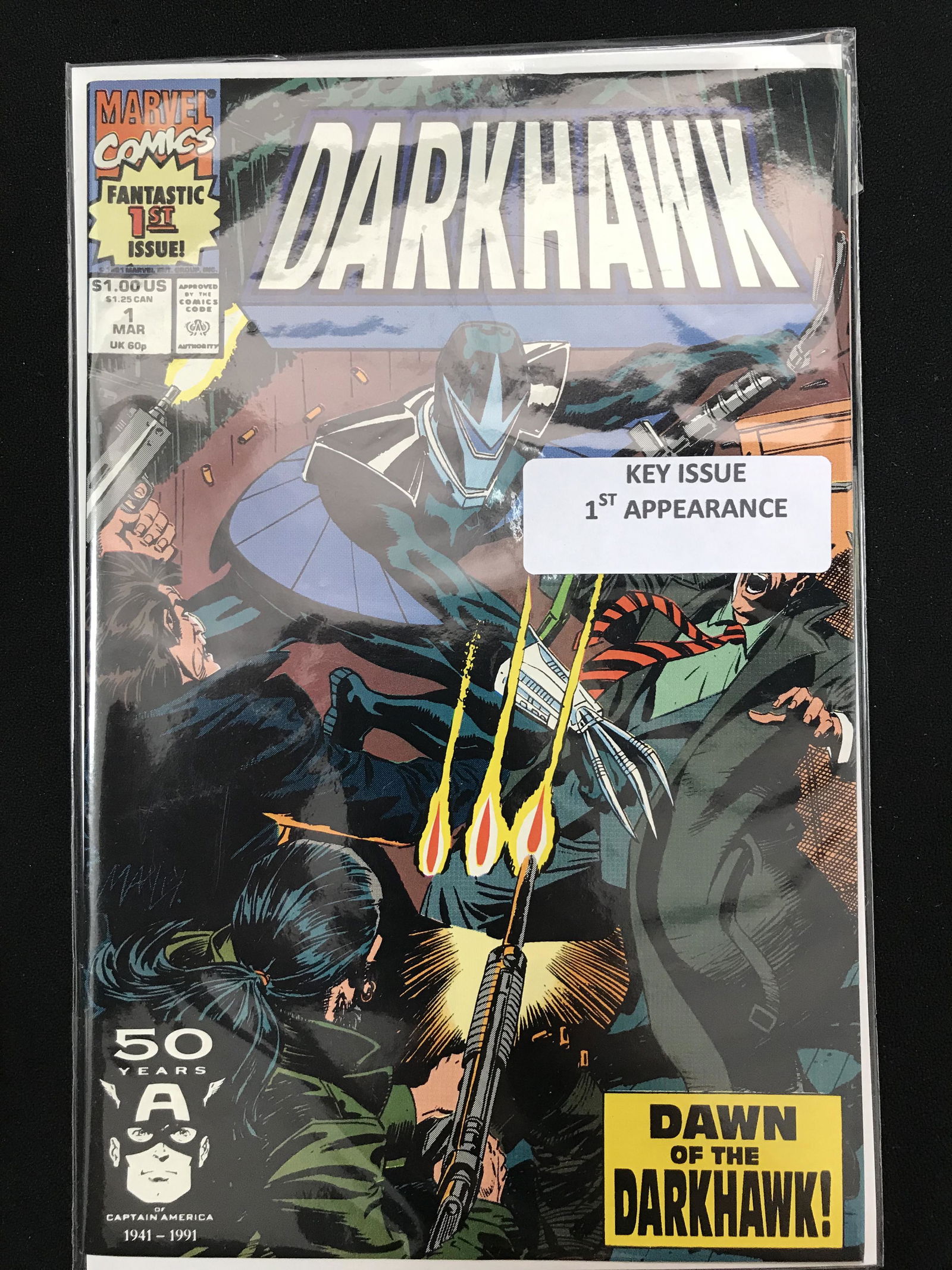 MARVEL COMICS DARKHAWK NO. 1 (1 of 1)