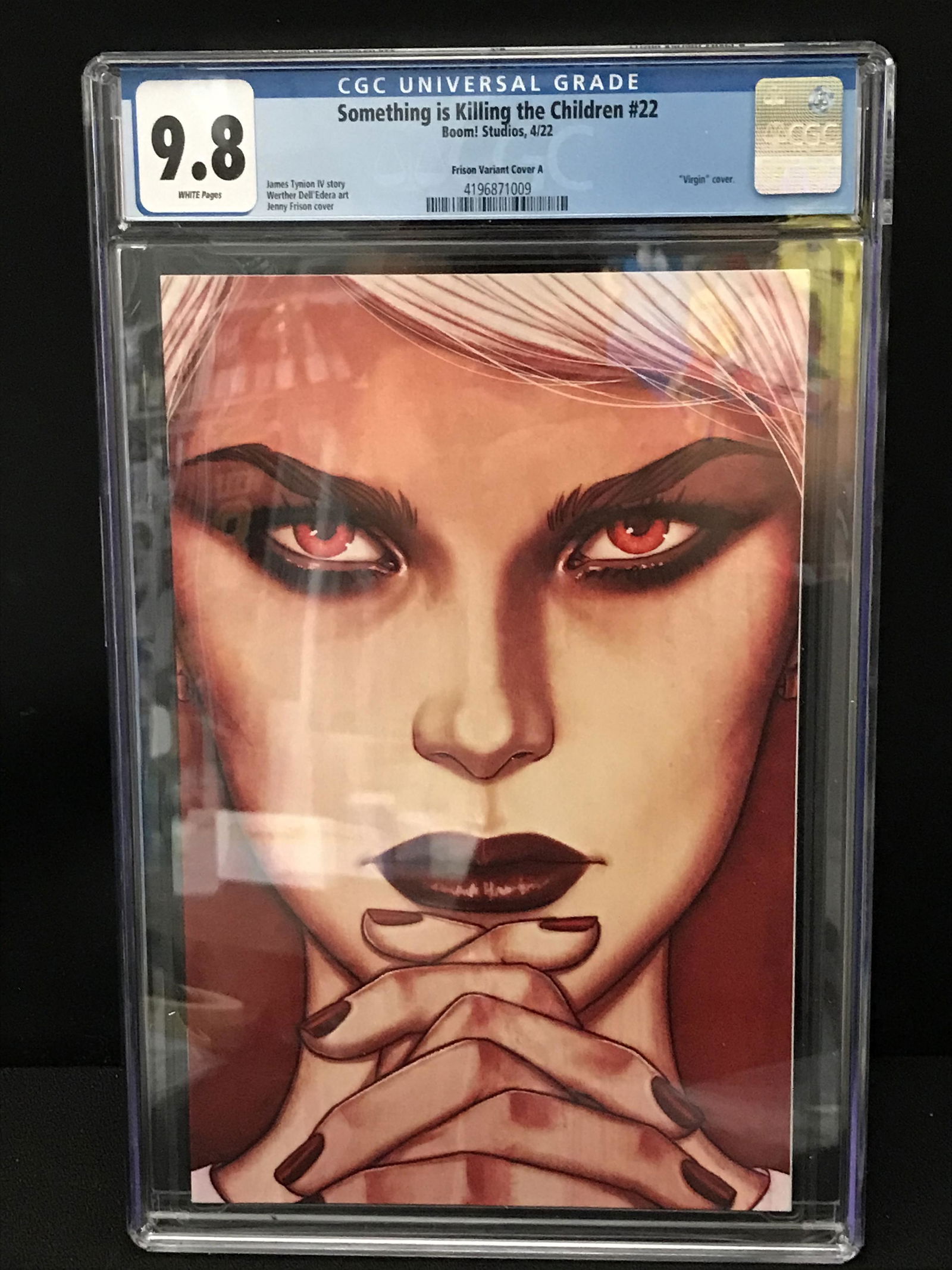 BOOM! STUDIOS SOMETHING IS KILLING THE CHILDREN NO. 22 (CGC 9.8) (1 of 1)