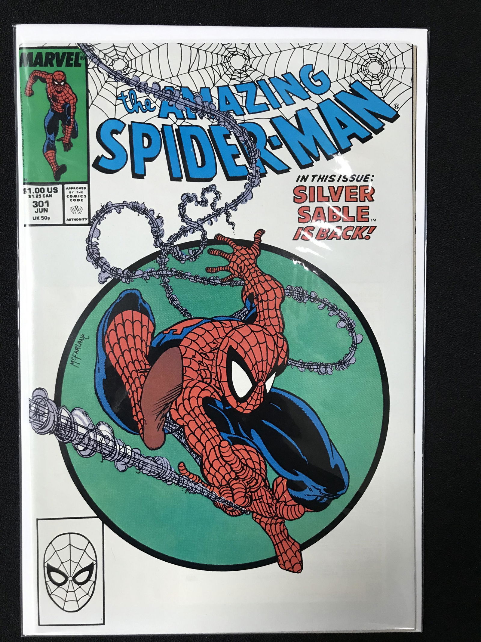 MARVEL COMICS THE AMAZING SPIDER-MAN NO. 301 (1 of 1)