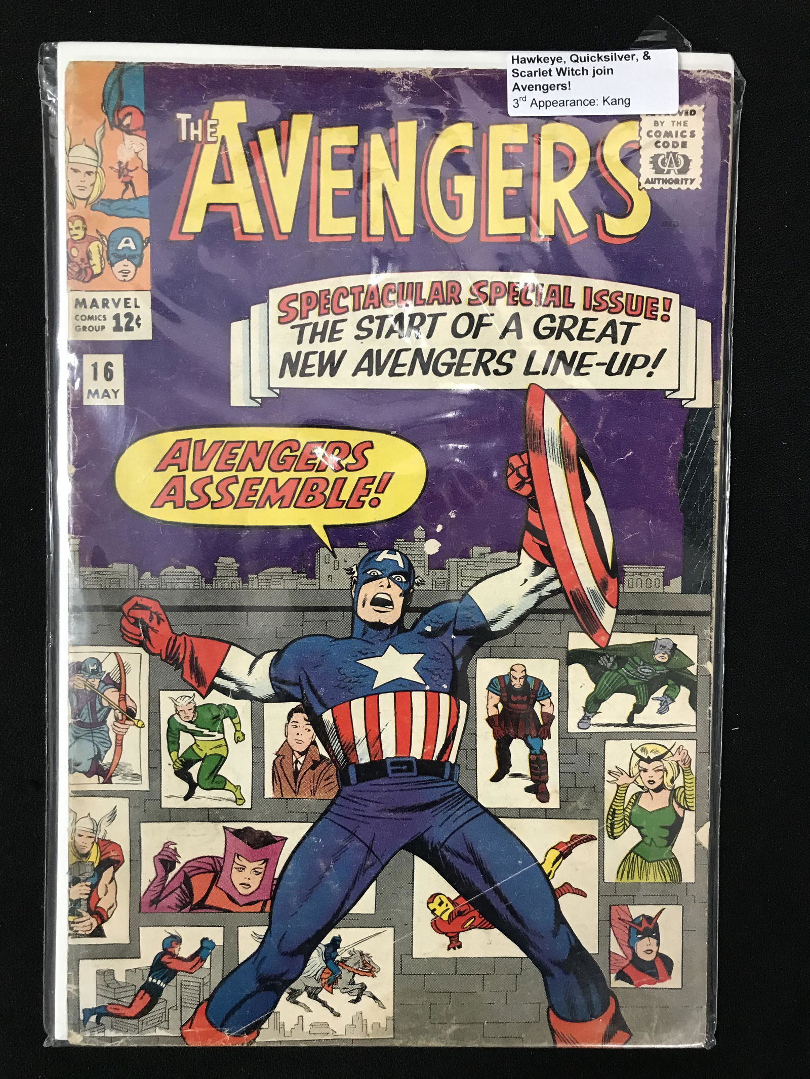 THE AVENGERS #16  KEY ISSUE  (MARVEL COMICS) (1 of 1)