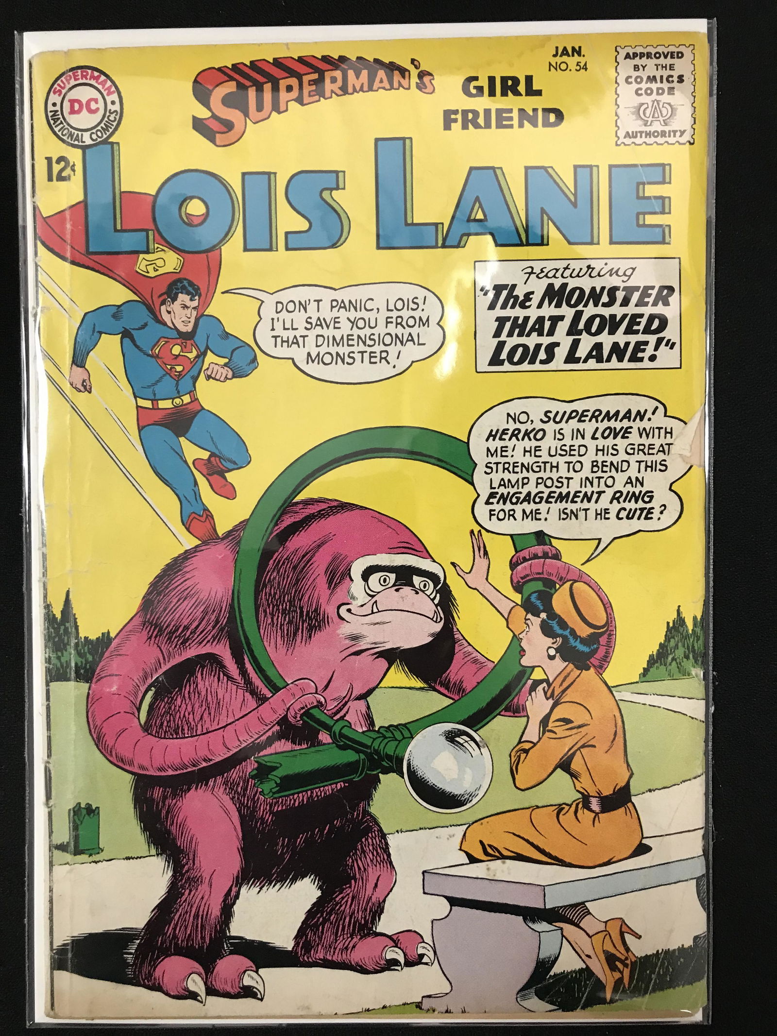SUPERMAN'S GIRL FRIEND LOIS LANE #54   (DC COMICS) (1 of 1)