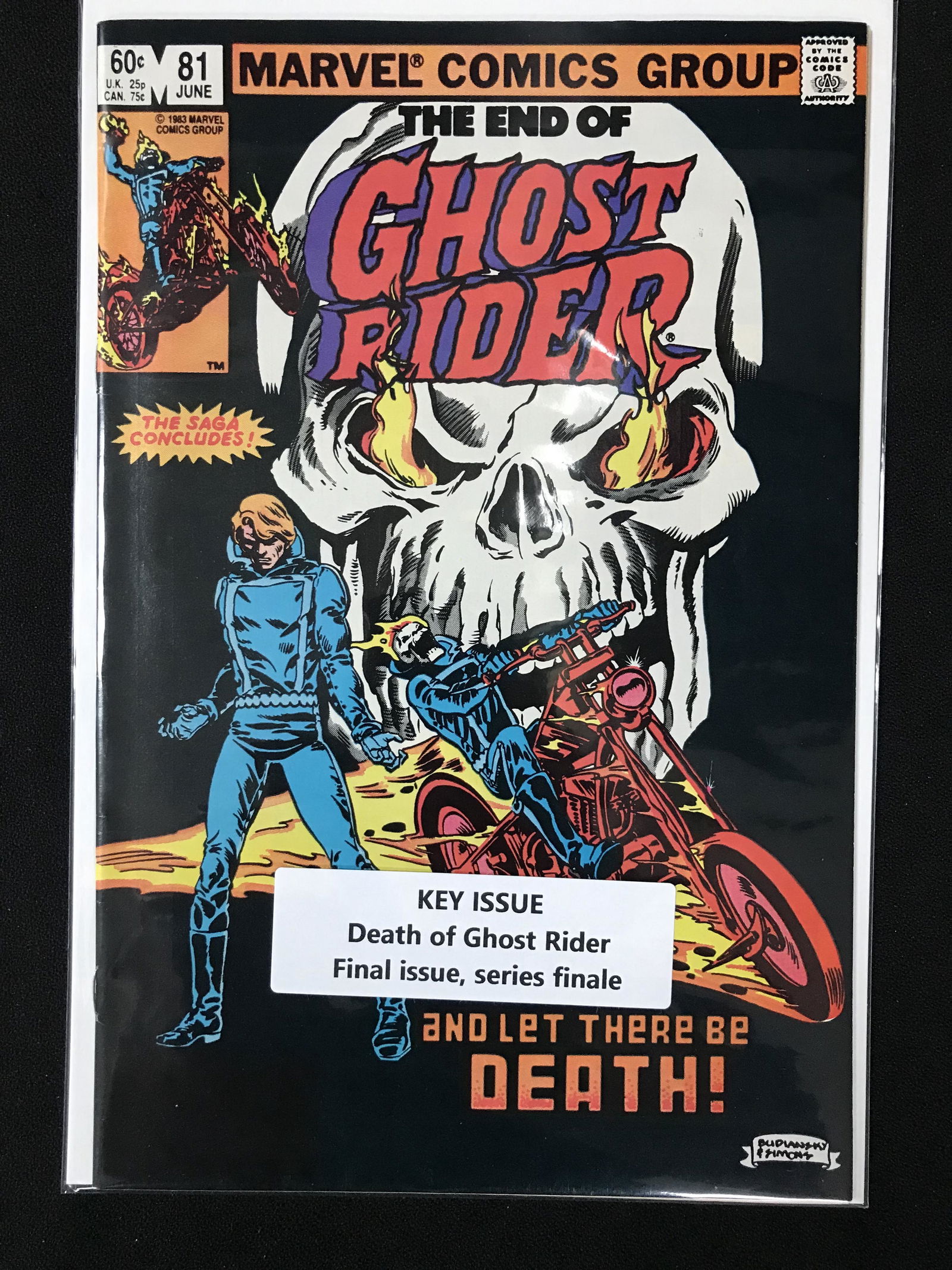 GHOST RIDER #81 KEY ISSUE   (MARVEL COMICS) (1 of 1)