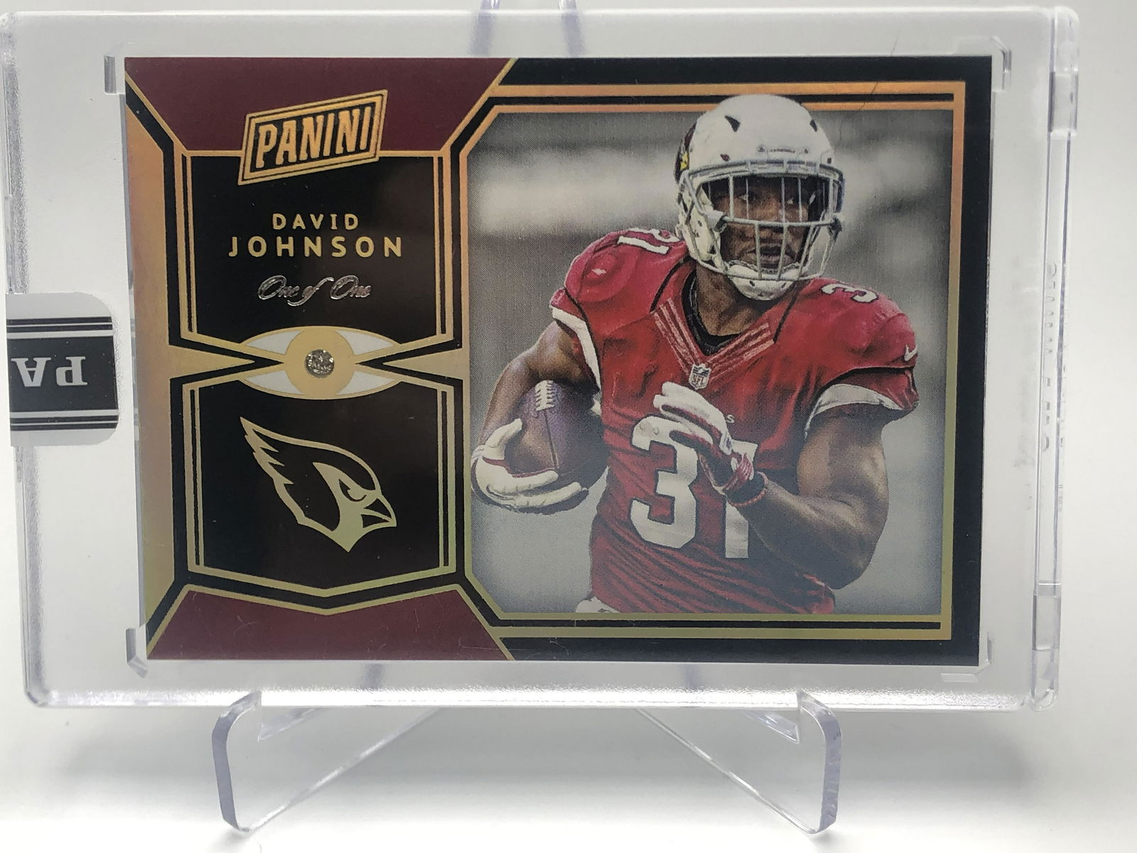 2017 PANINI DAVID JOHNSON NO. DJ DIAMOND 1/1: 2017 PANINI DAVID JOHNSON NO. DJ DIAMOND 1/1