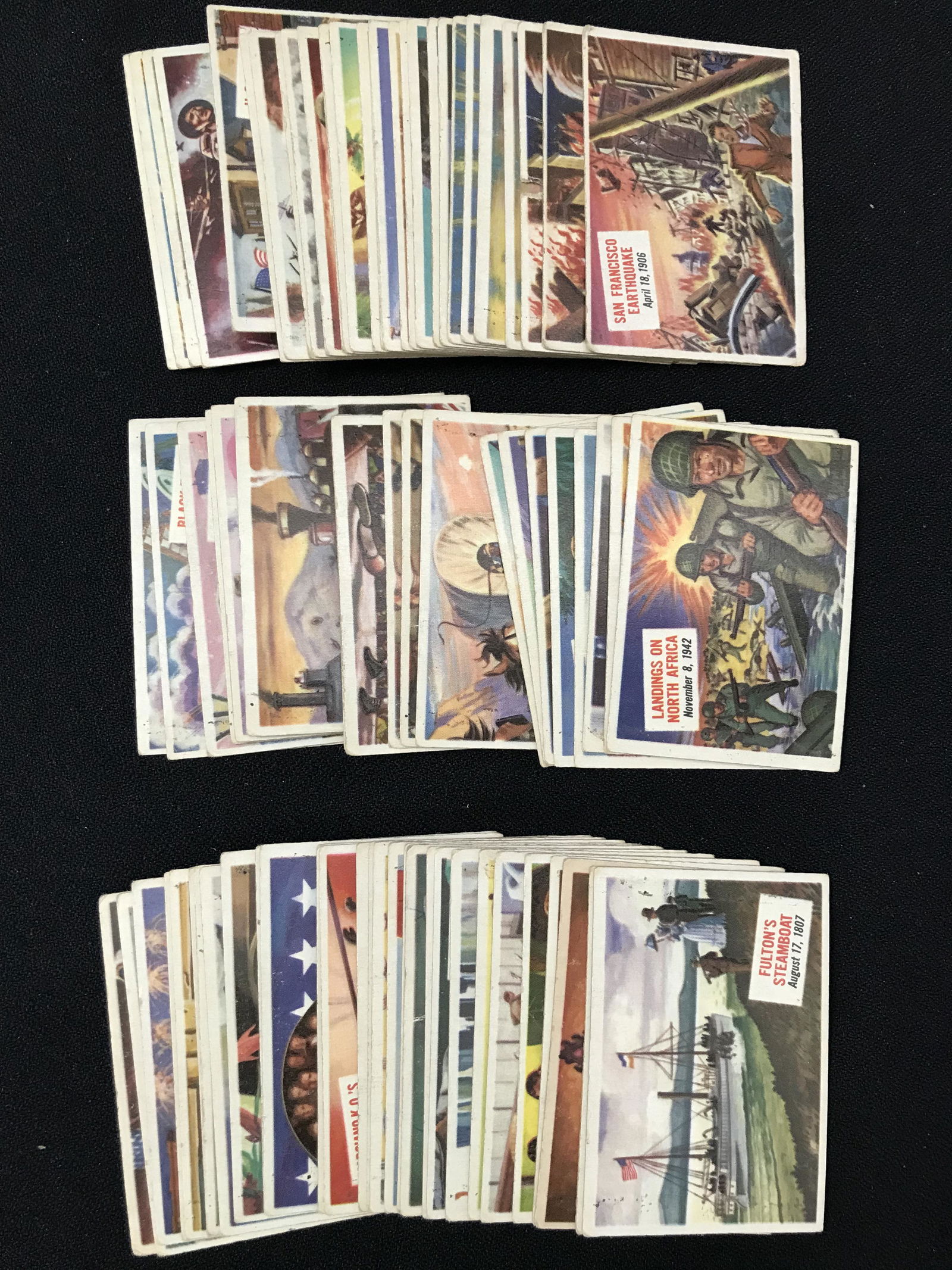 LARGE LOT OF VINTAGE TRADING CARDS (1 of 1)