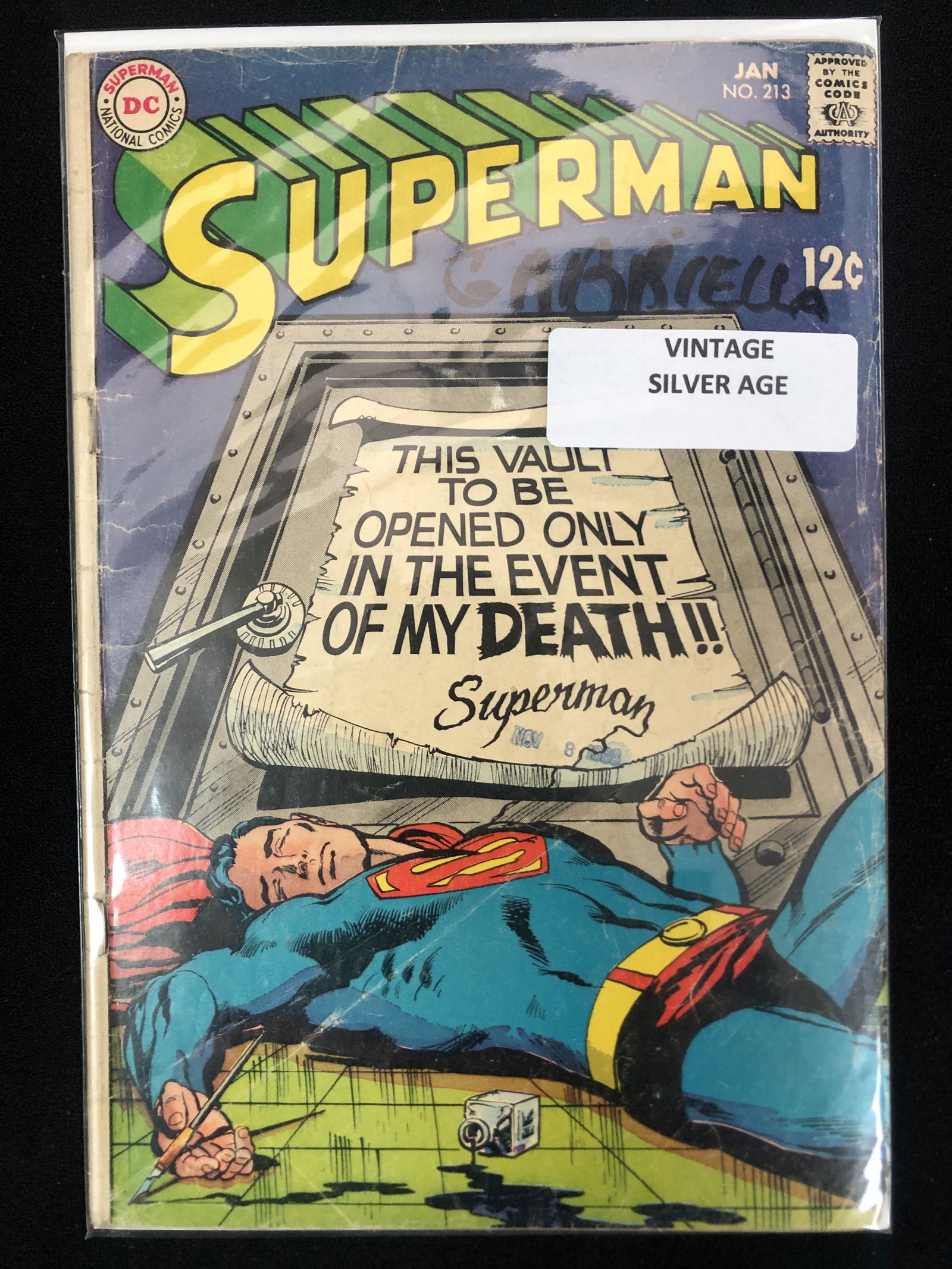 DC COMICS NO.213 SUPERMAN (VINTAGE SILVER AGE) (1 of 1)