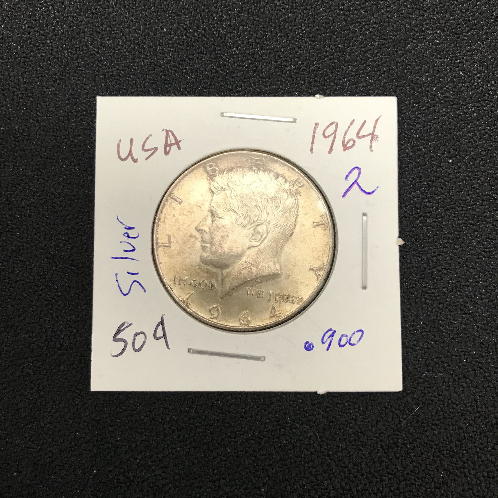 USA 1964 HALF DOLLAR .900 SILVER (1 of 1)