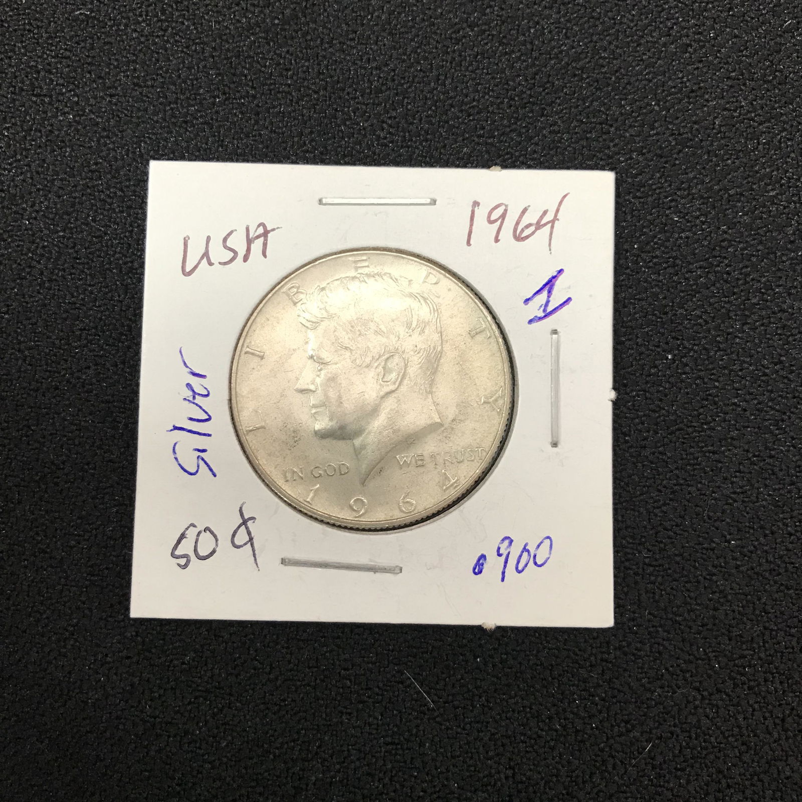 USA 1964 HALF DOLLAR .900 SILVER (1 of 1)