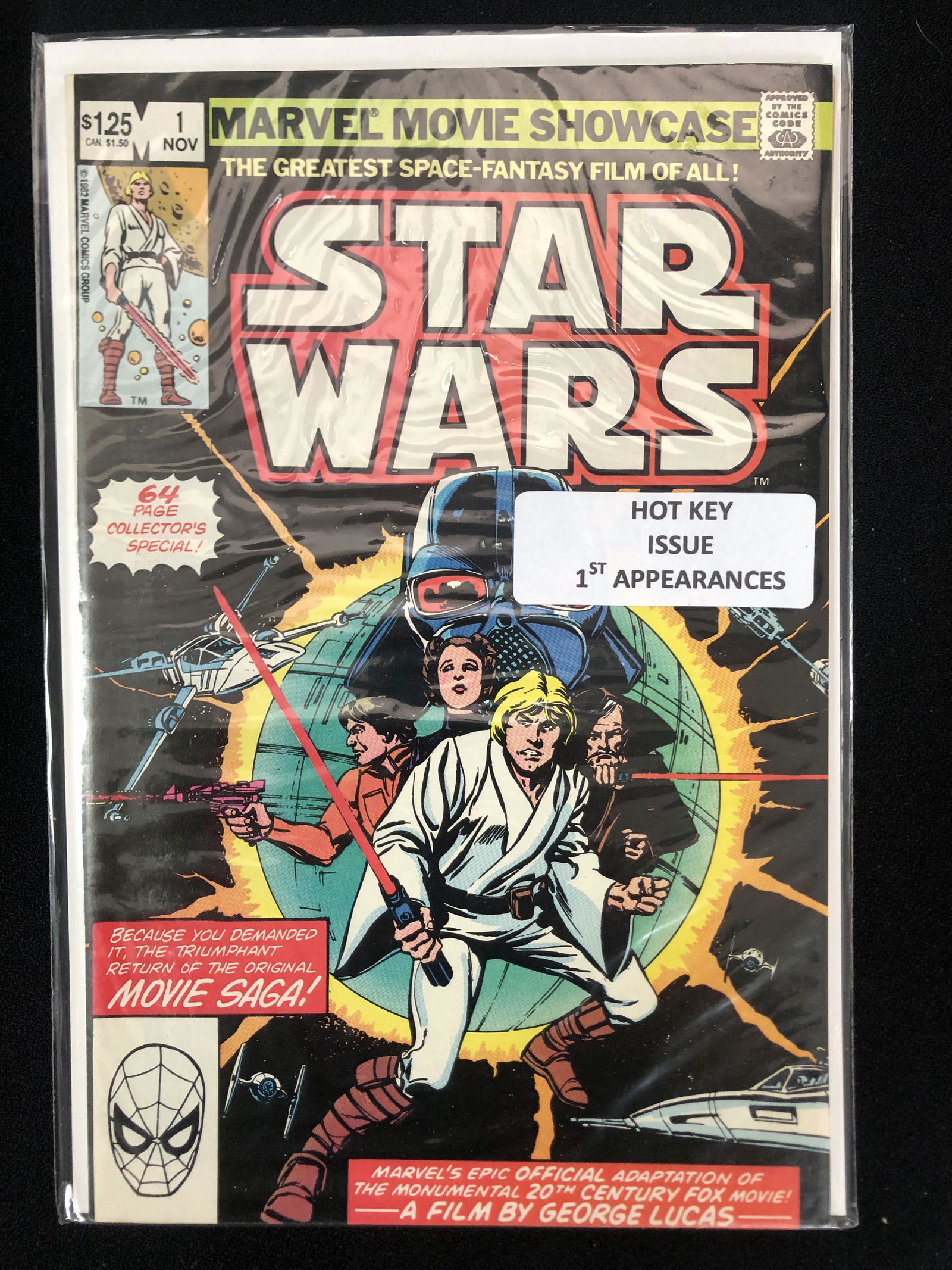 MARVEL COMICS NO.1 STAR WARS (HOT KEY ISSUE 1ST APPEARANCES) (1 of 1)