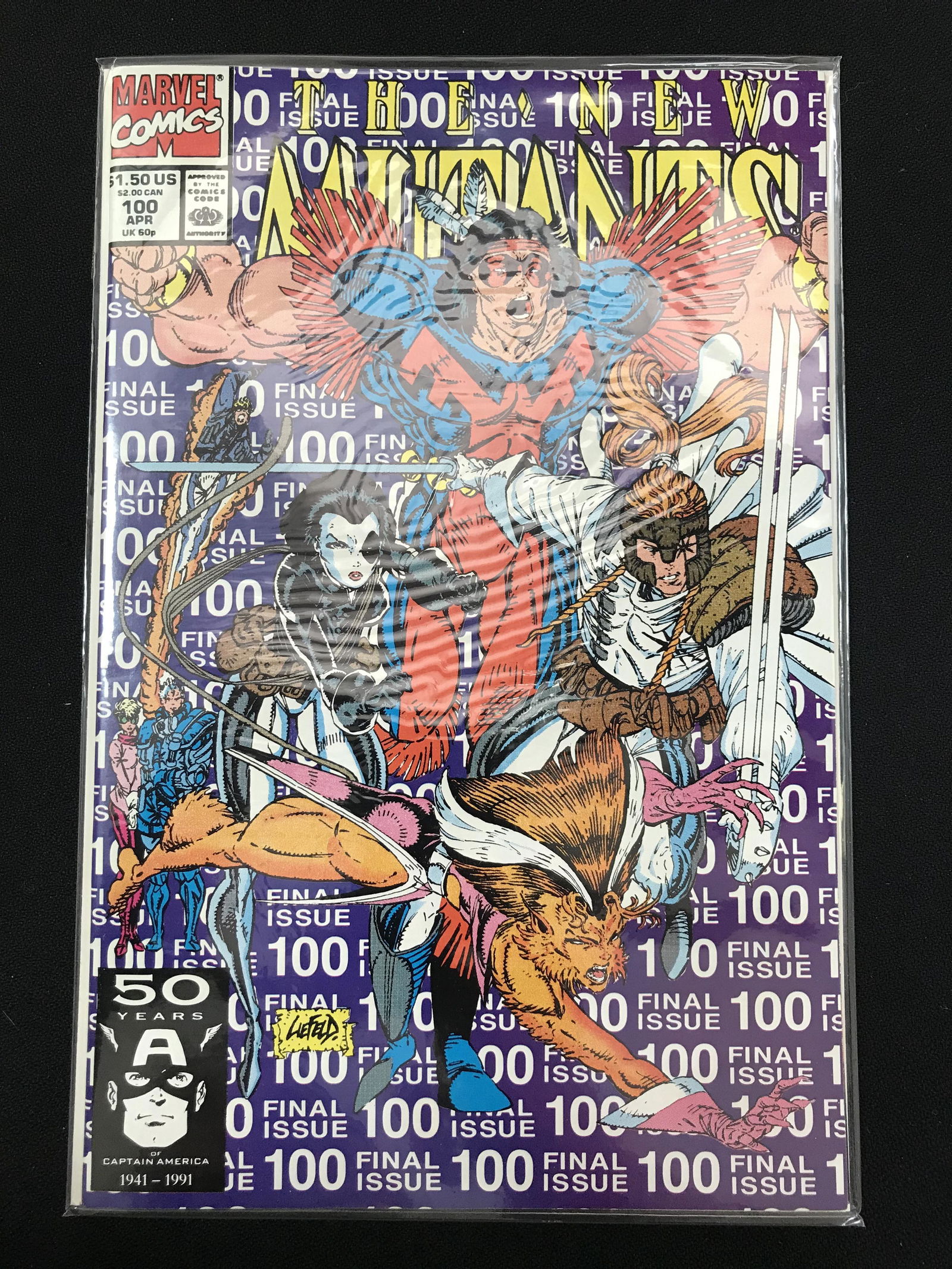THE NEW MUTANTS #100  ( MARVEL COMICS) (1 of 1)