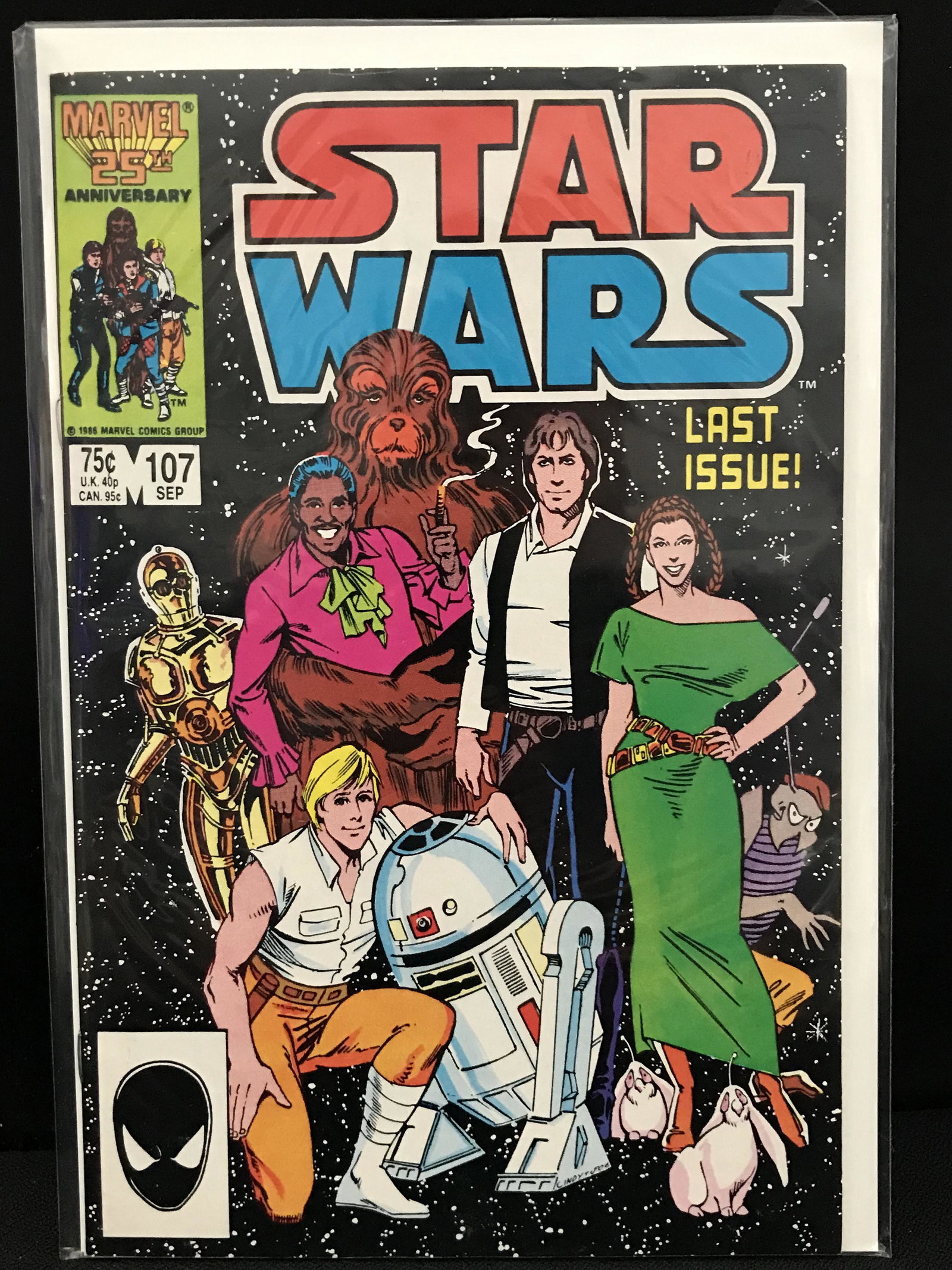 STAR WARS #107   (MARVEL COMICS) (1 of 1)