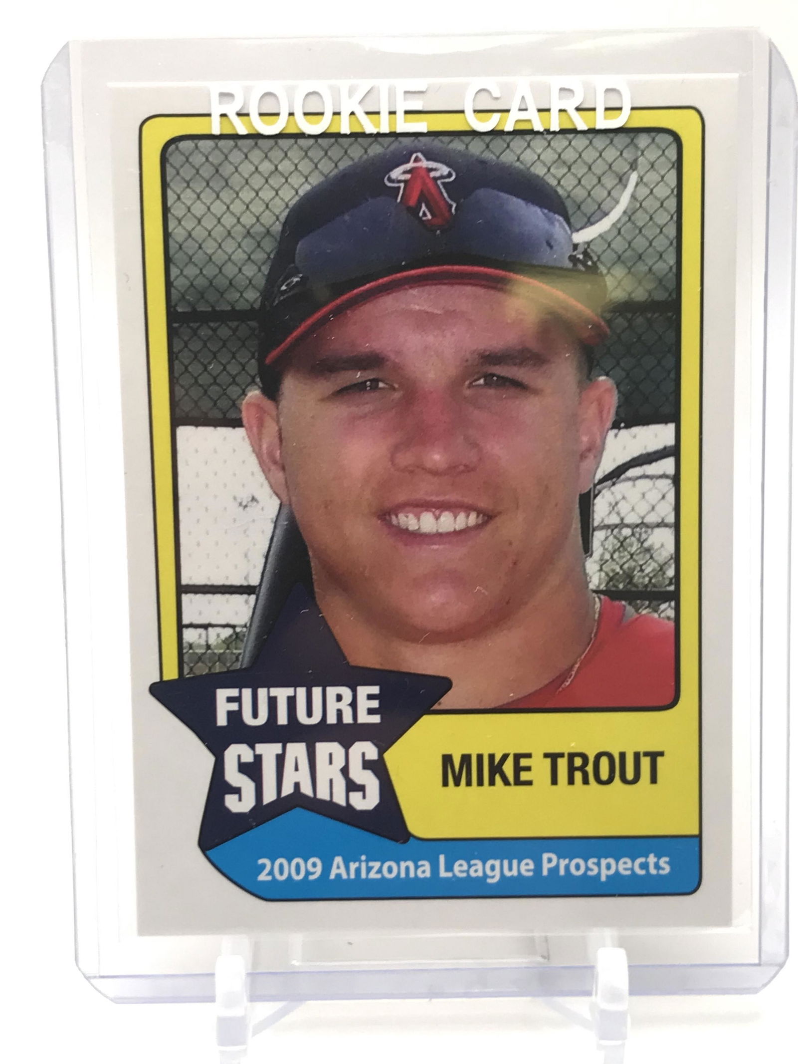 FUTURE STARS MIKE TROUT  ROOKIE CARD (1 of 2)