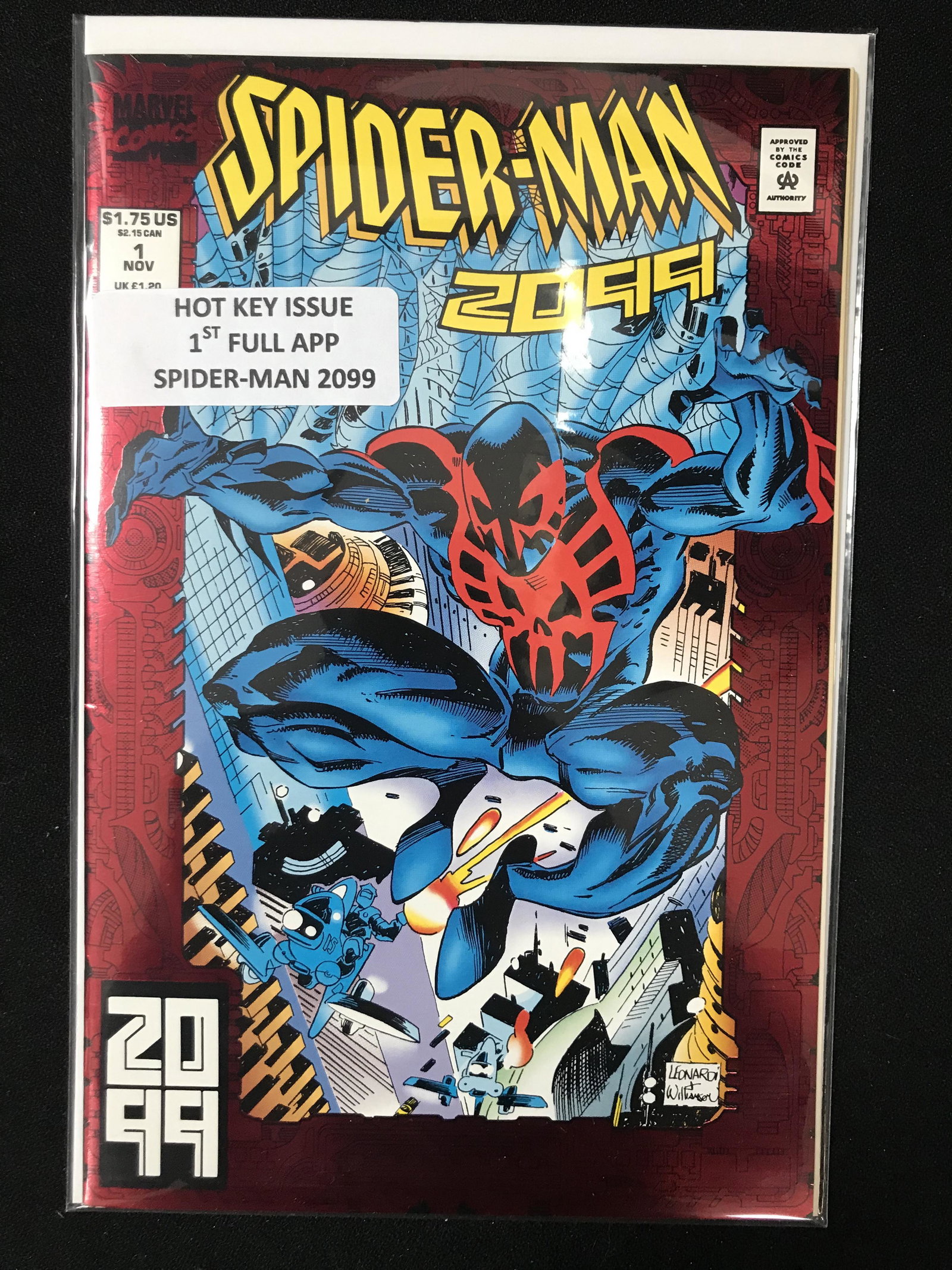 SPIDER-MAN 2099  #1 (MARVEL COMICS) (1 of 1)
