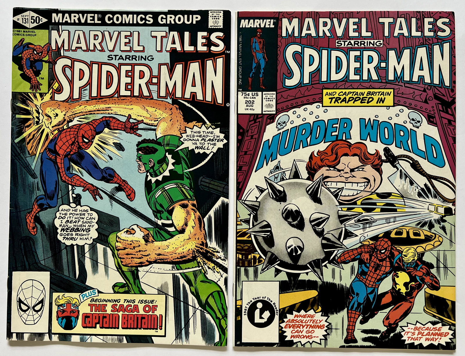 MARVEL COMICS MARVEL TALES STARRING SPIDER-MAN COMICS BOOK LOT (1 of 1)