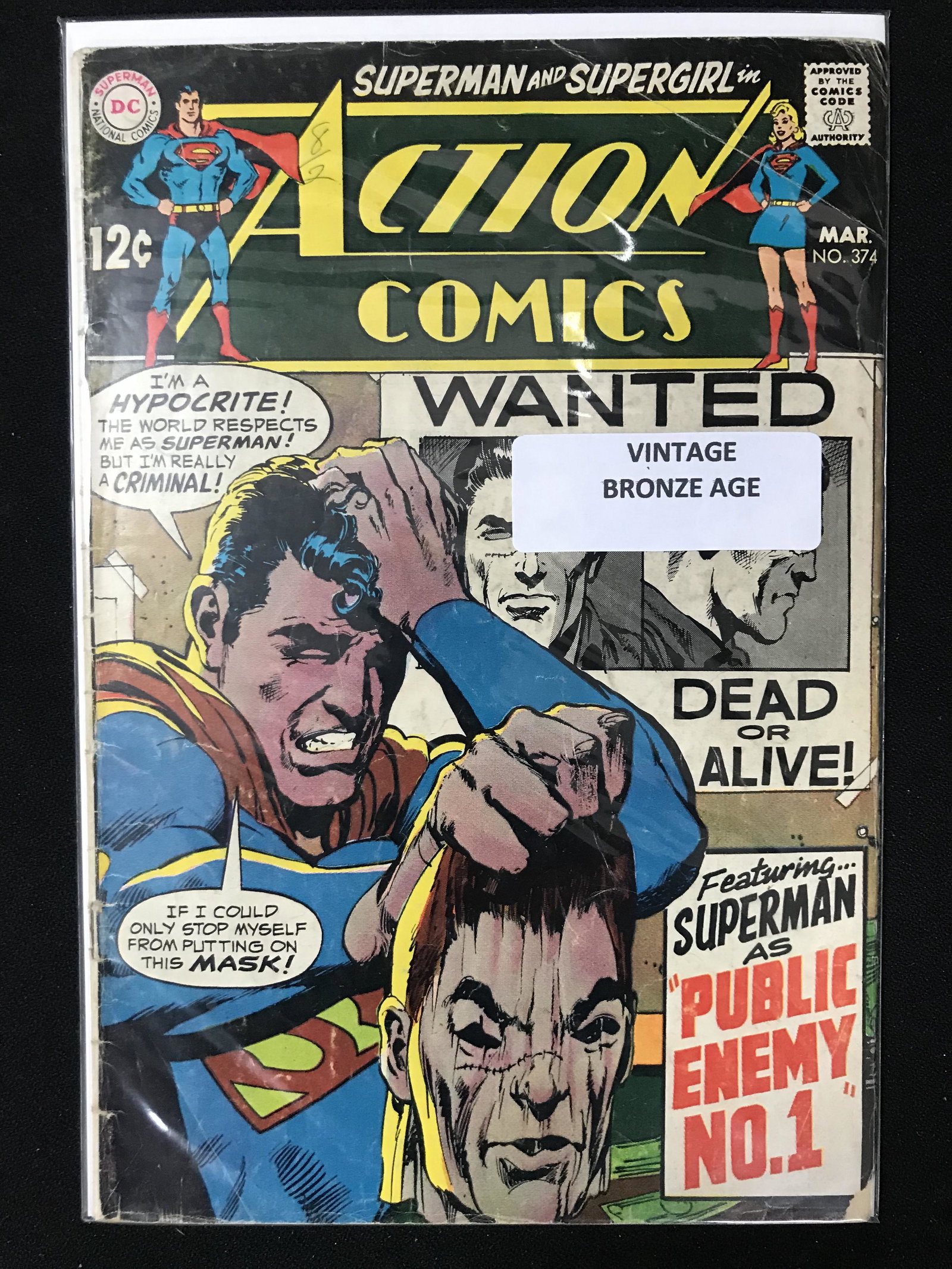 ACTION COMICS #374 (DC COMICS): Prices are in Canadian dollars