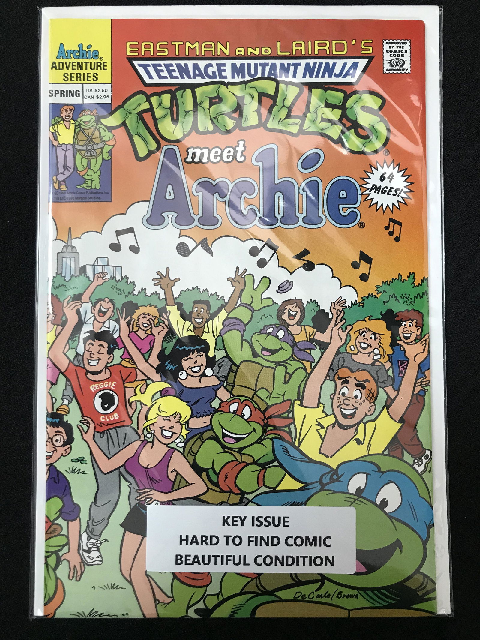 TEENAGE MUTANT NINJA TURTLES  MEET ARCHIE KEY ISSUE (ARCHIE SERIES COMICS) (1 of 1)