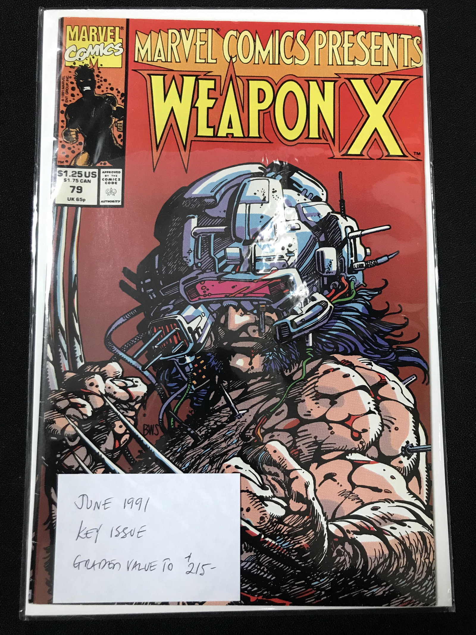 MARVEL COMICS NO.79 WEAPON X (1 of 1)