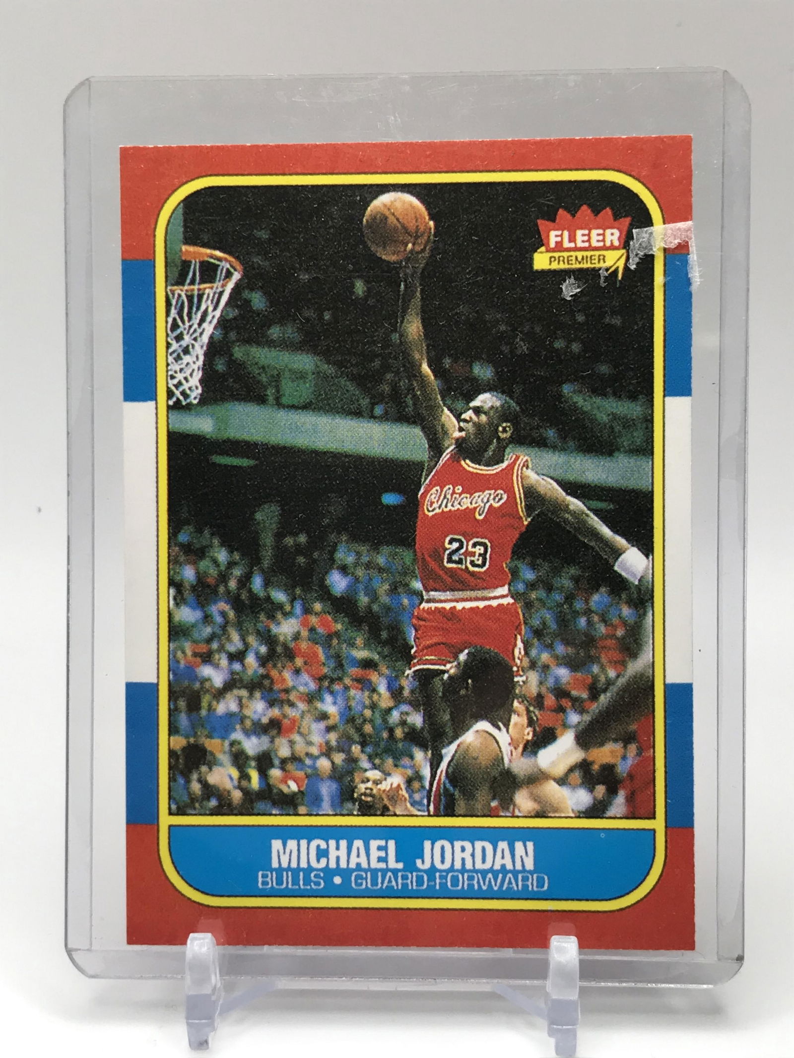 1986 FLEER MICHAEL JORDAN RC REPRINT (1 of 2)