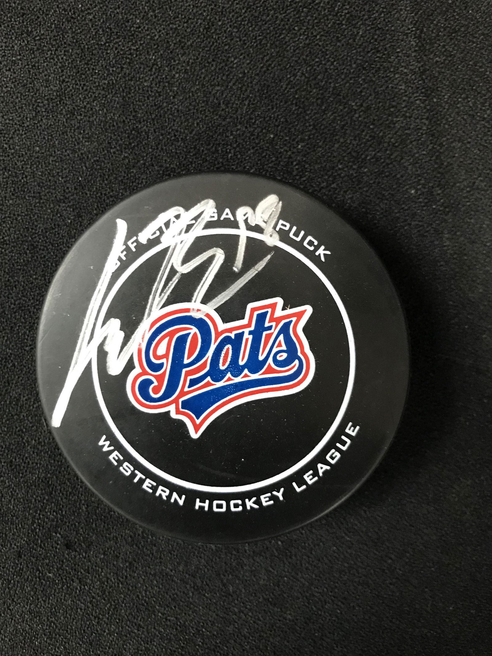 CONNOR BEDARD SIGNED WHL OFFICIAL HOCKEY PUCK (GCG HOLO): Prices are in Canadian dollars