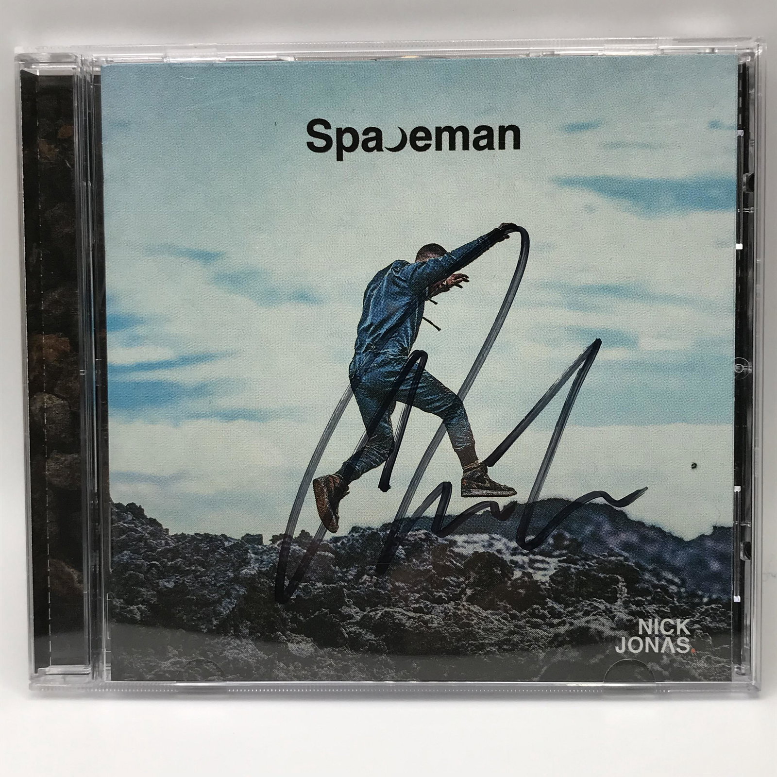 SIGNED NICK JONAS SPACEMAN CD ALBUM (RA COA): Prices are in Canadian dollars